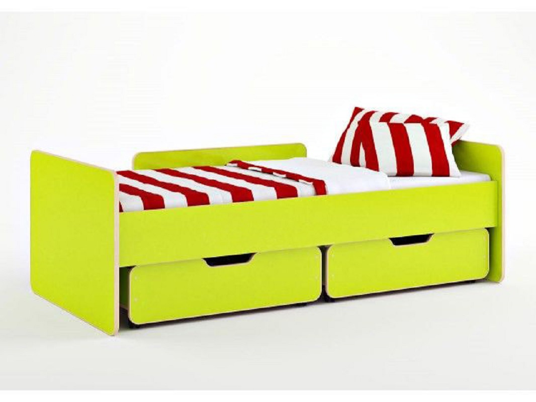 Изображение товара Детская кровать Кариви Сказка Л-14.1 с бортиками