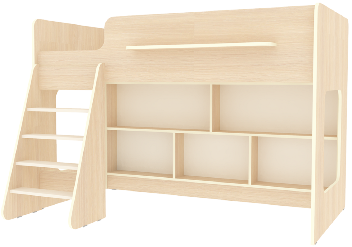 Изображение товара Детская одноярусная кровать Кариви Сказка с игровой зоной