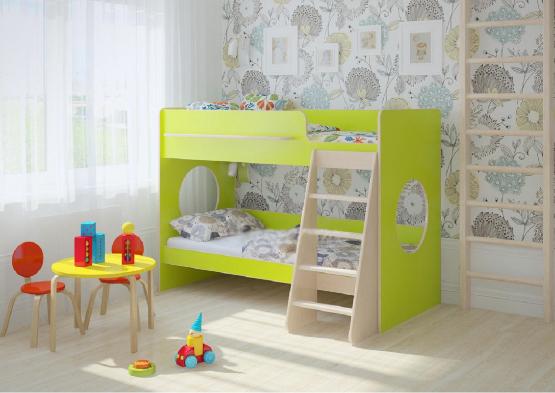 Изображение товара Кровать Кариви Сказка двухъярусная 184.2х125.7х135.7 см