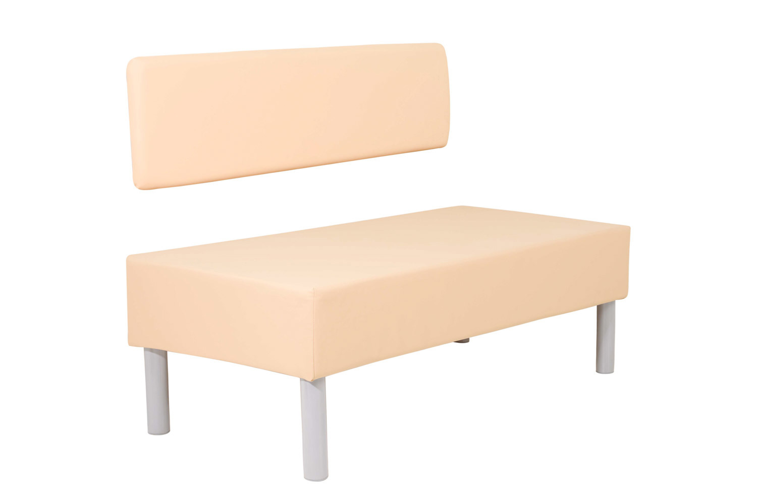 Изображение товара Скамья МФ Мира Гретта 130x45x59 см из ДСП для общественных помещений