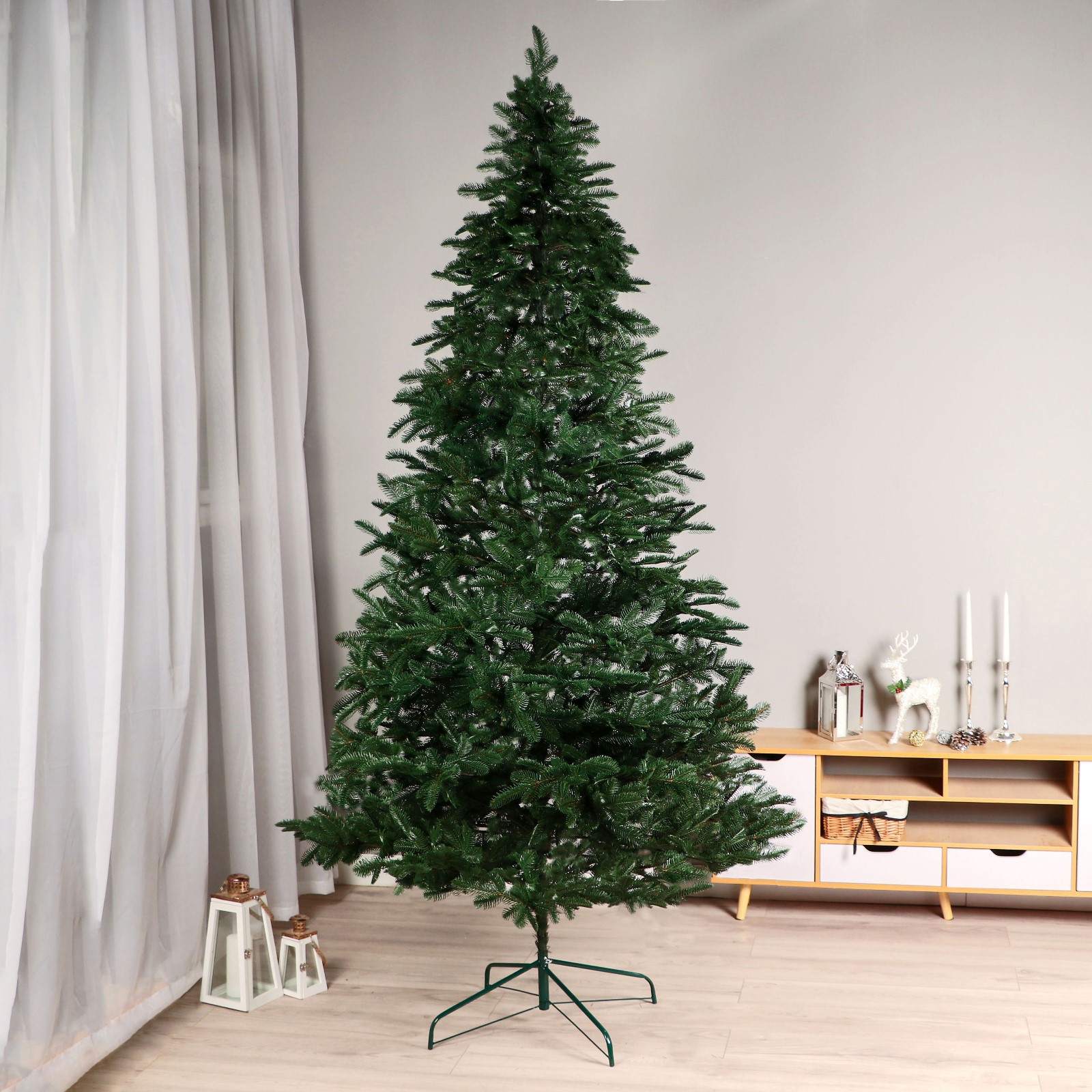 Изображение товара Ель новогодняя искусственная Самарская 250 см из ПВХ Россия