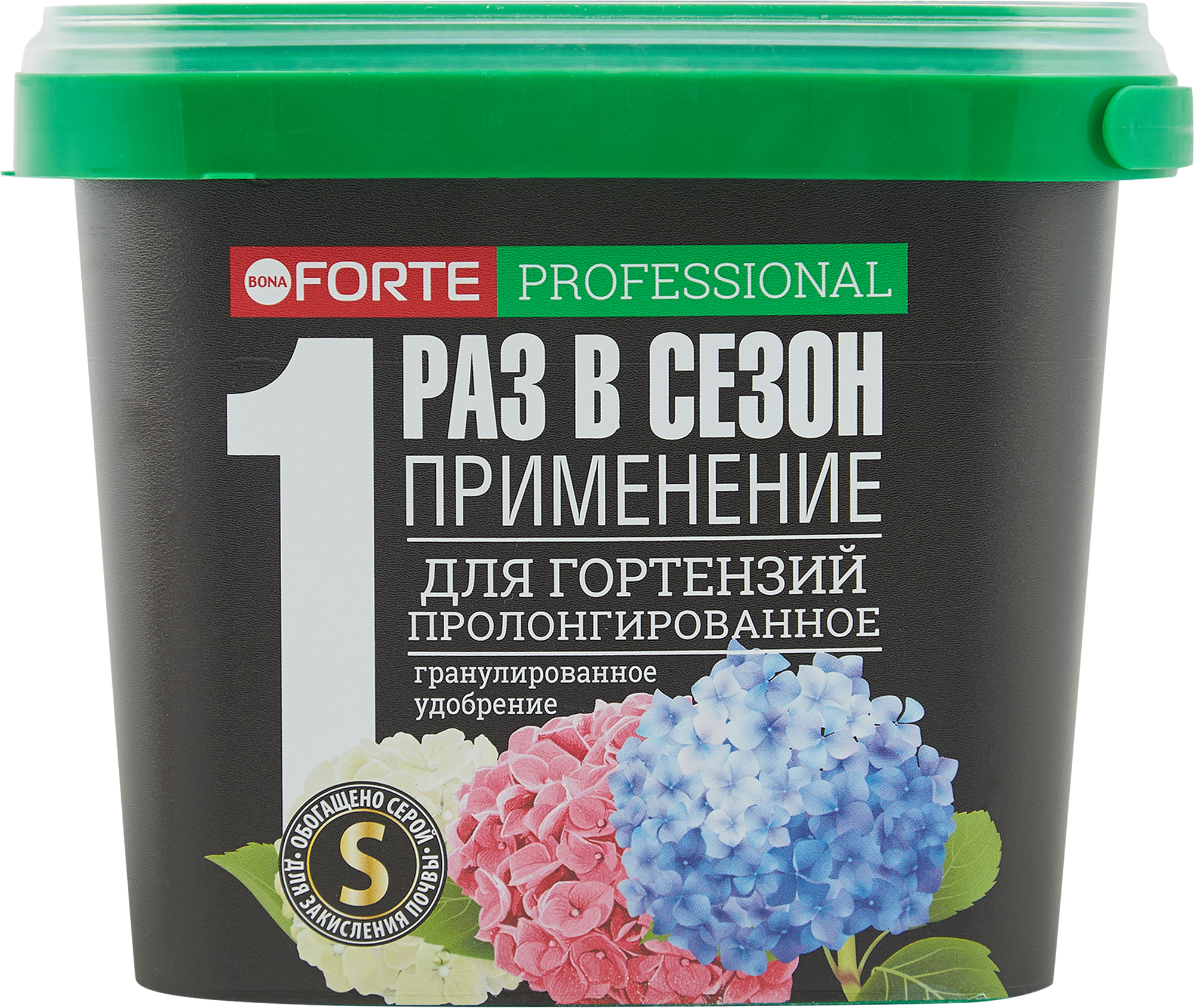 Изображение товара Удобрение Bona Forte для гортензий с кремнием, 1 л