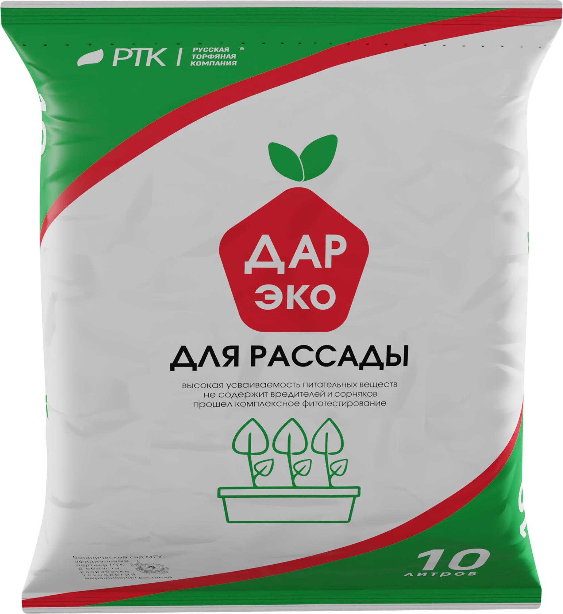 Изображение товара Грунт для рассады ДарЭко 10л