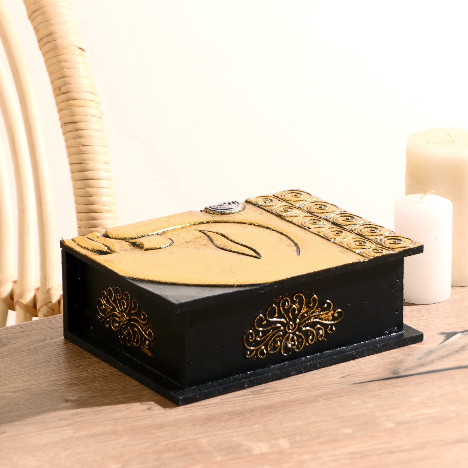 Изображение товара Шкатулка "Око" 20x15x7.5 см албезия