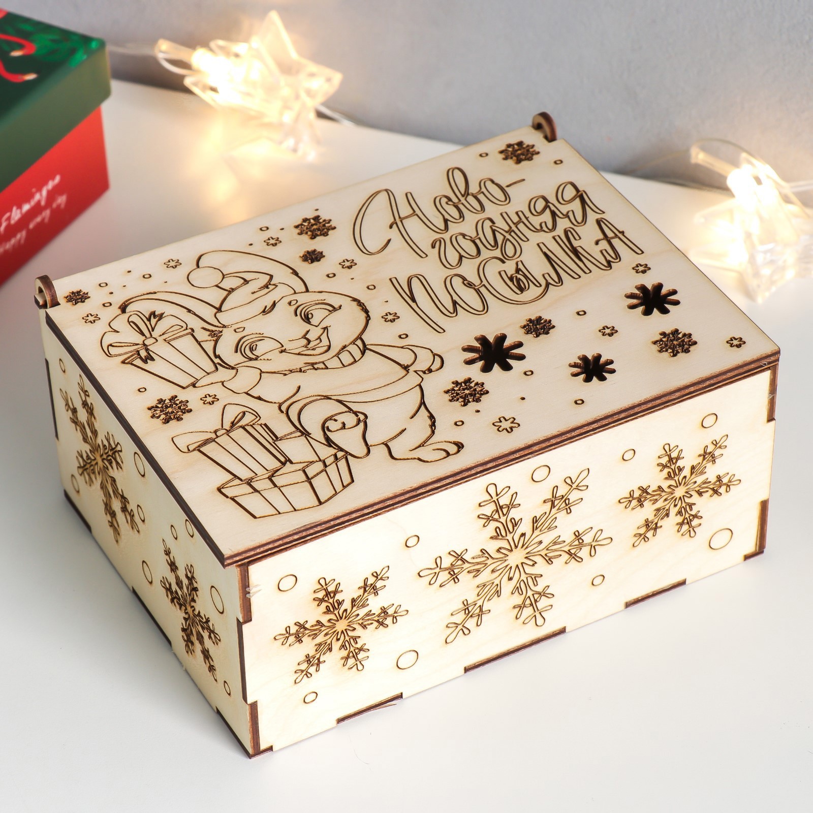 Изображение товара Шкатулка "Кролик. Посылка" 17.5x13x8.5 см