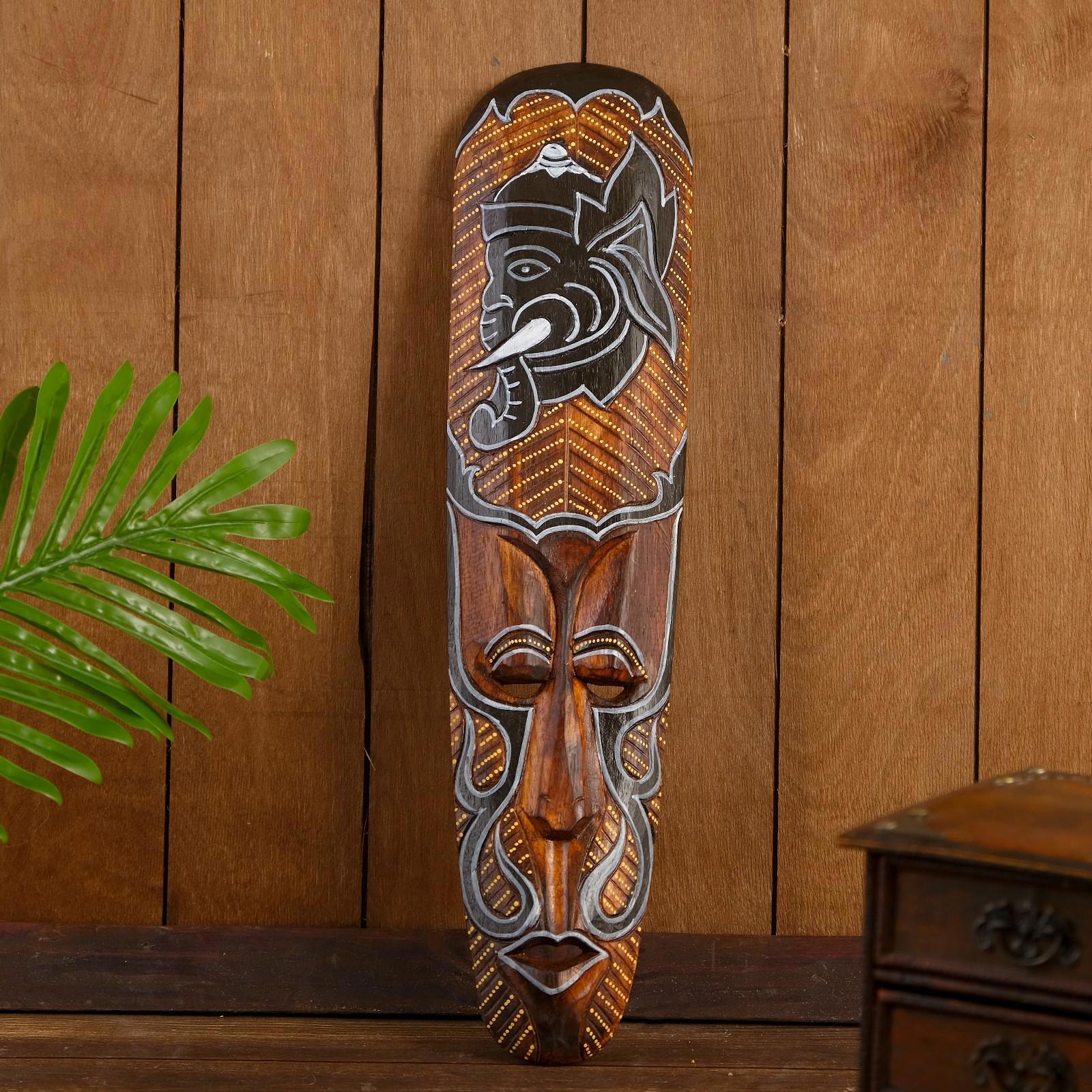 Изображение товара Панно маска "Абориген слон" 50 см