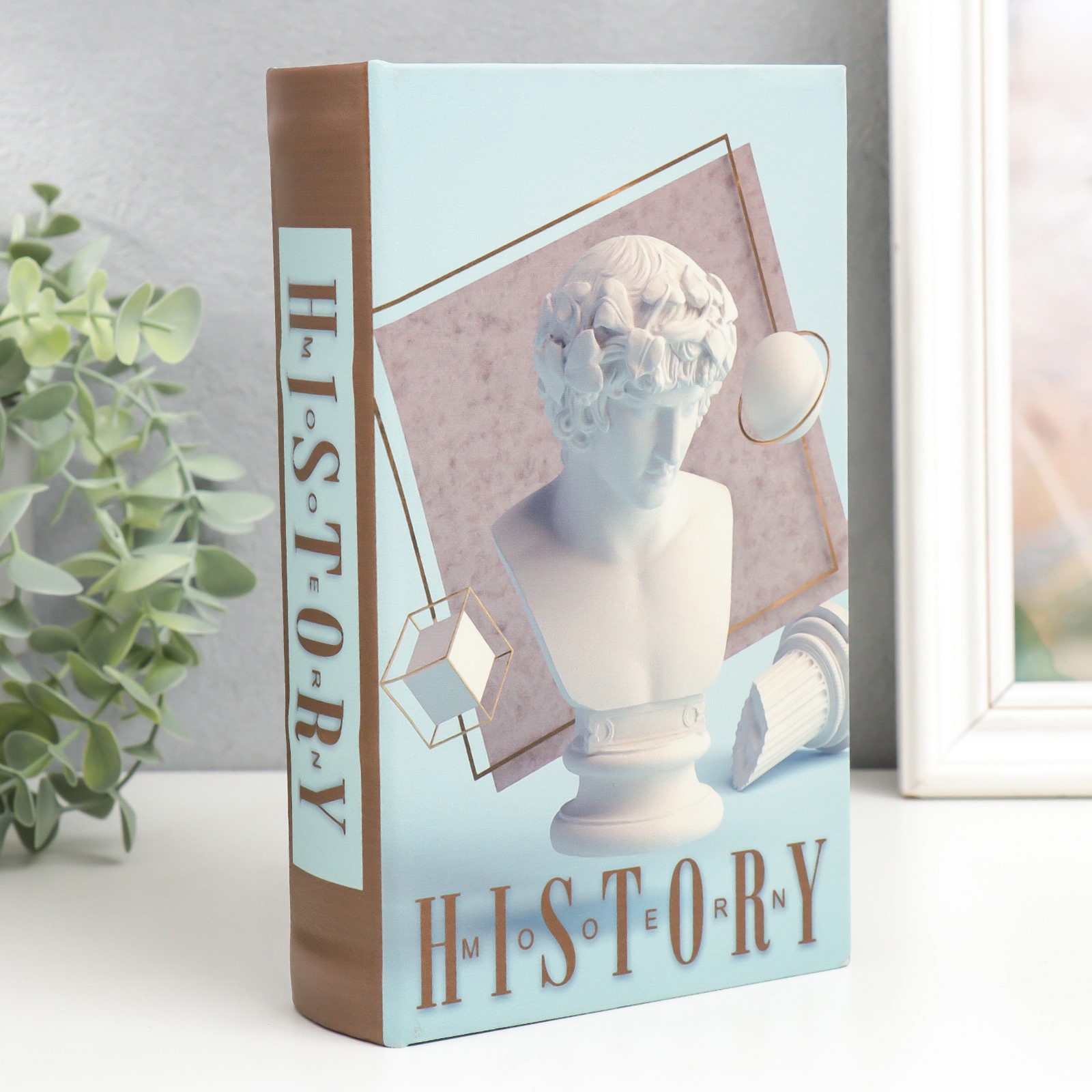 Изображение товара Сейф-книга шкатулка История Скульптура 21x13x5 см Изображение товара Сейф-книга шкатулка История Скульптура 21x13x5 см