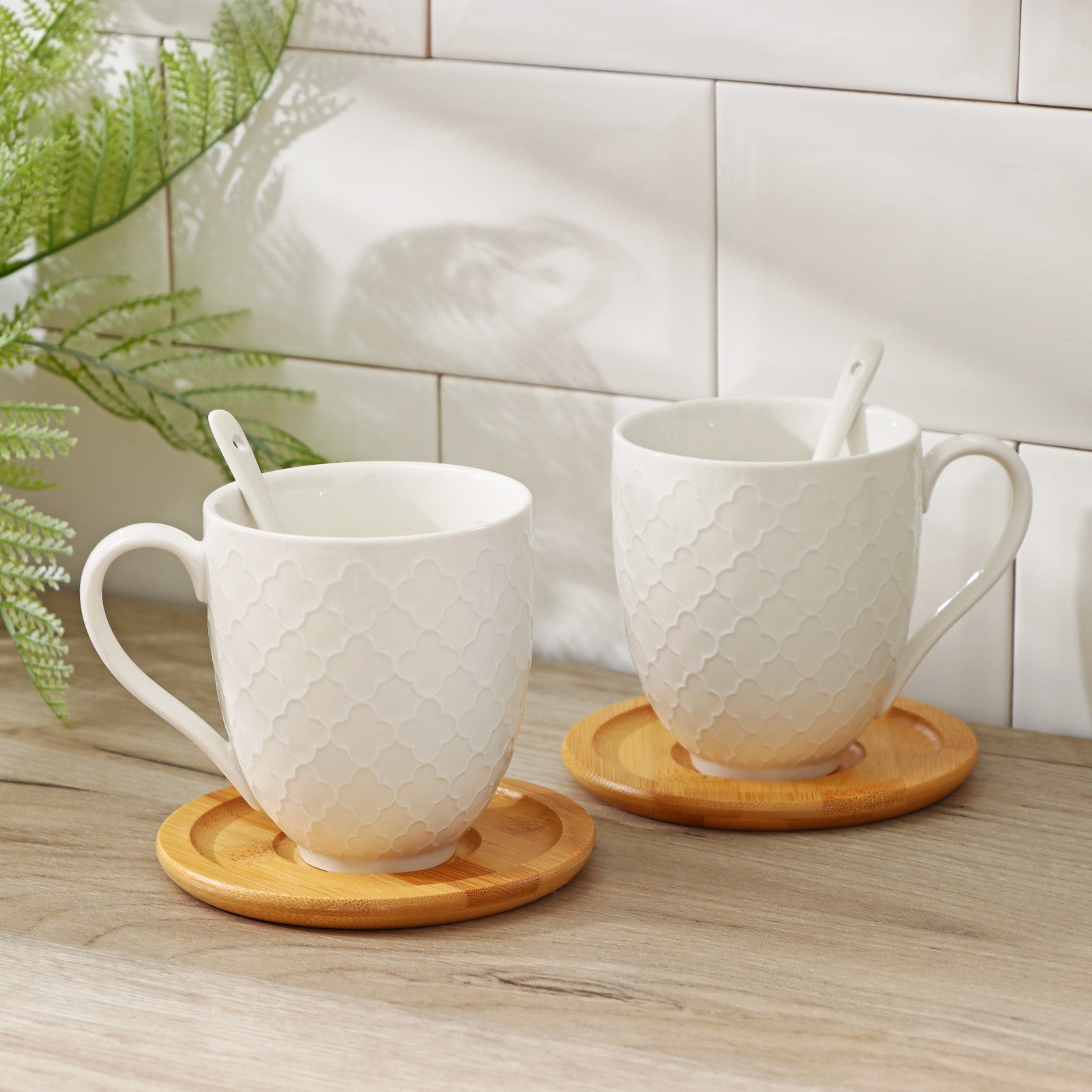 Изображение товара Чайный набор 6 предметов Эстет Доляна из фарфора