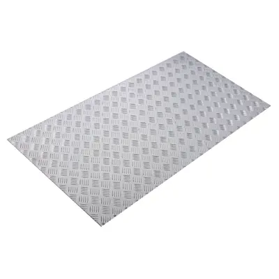 Лист рифленый квинтет АМг2 1.5x600x1200 мм, алюминий