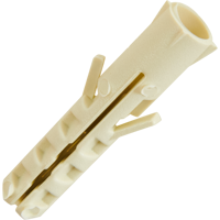 Изображение товара Дюбель распорный для полнотелых материалов Sormat NAT нейлон 6x30 мм 100 шт.