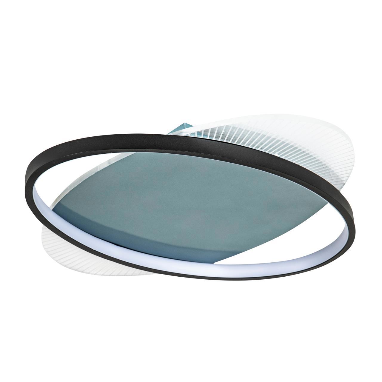 Изображение товара Настенно-потолочный светильник LED4U L1025-500 BK для помещения 6 м²