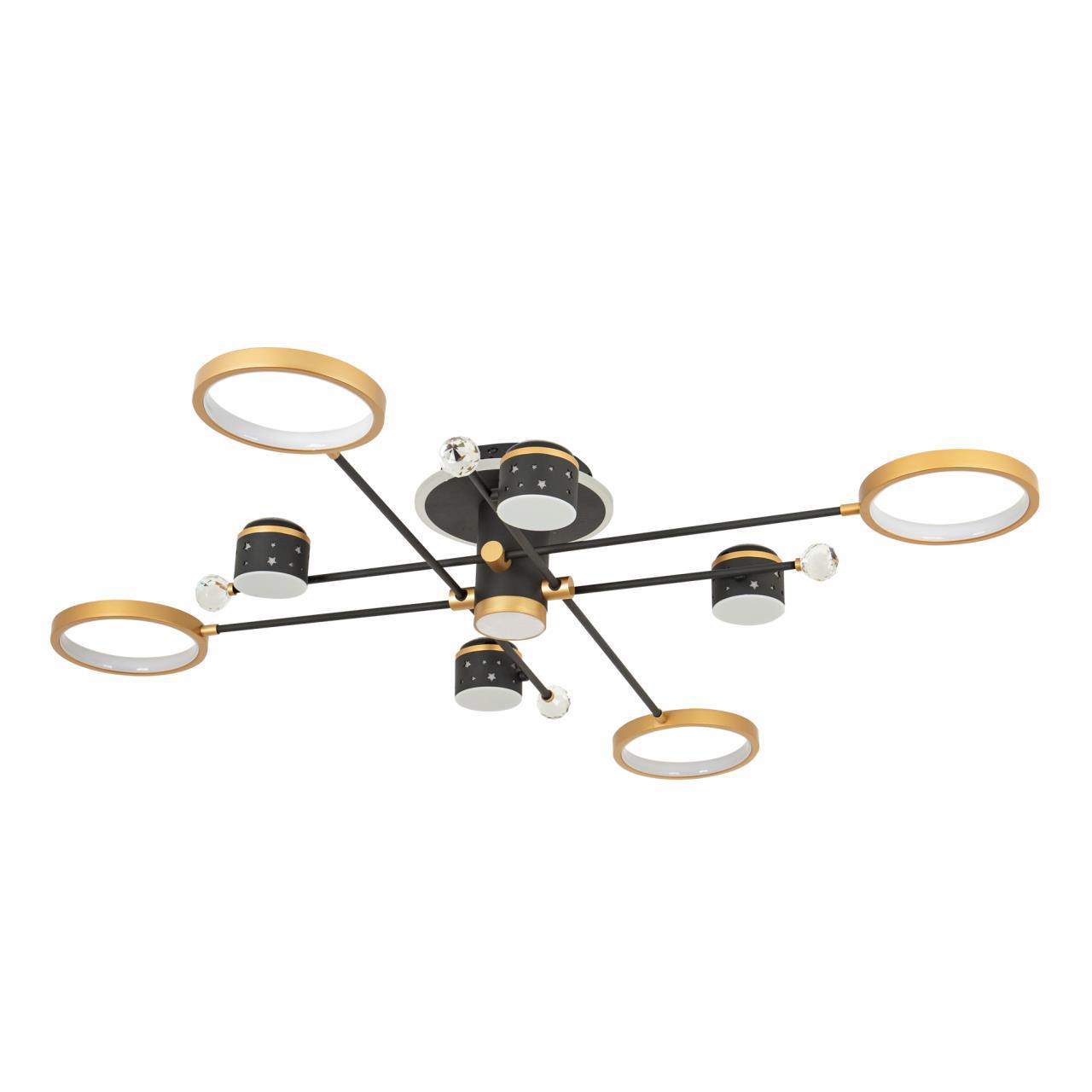 Изображение товара Светильник настенно-потолочный LED4U L3116-8 7 м² нейтральный белый свет цвет черный