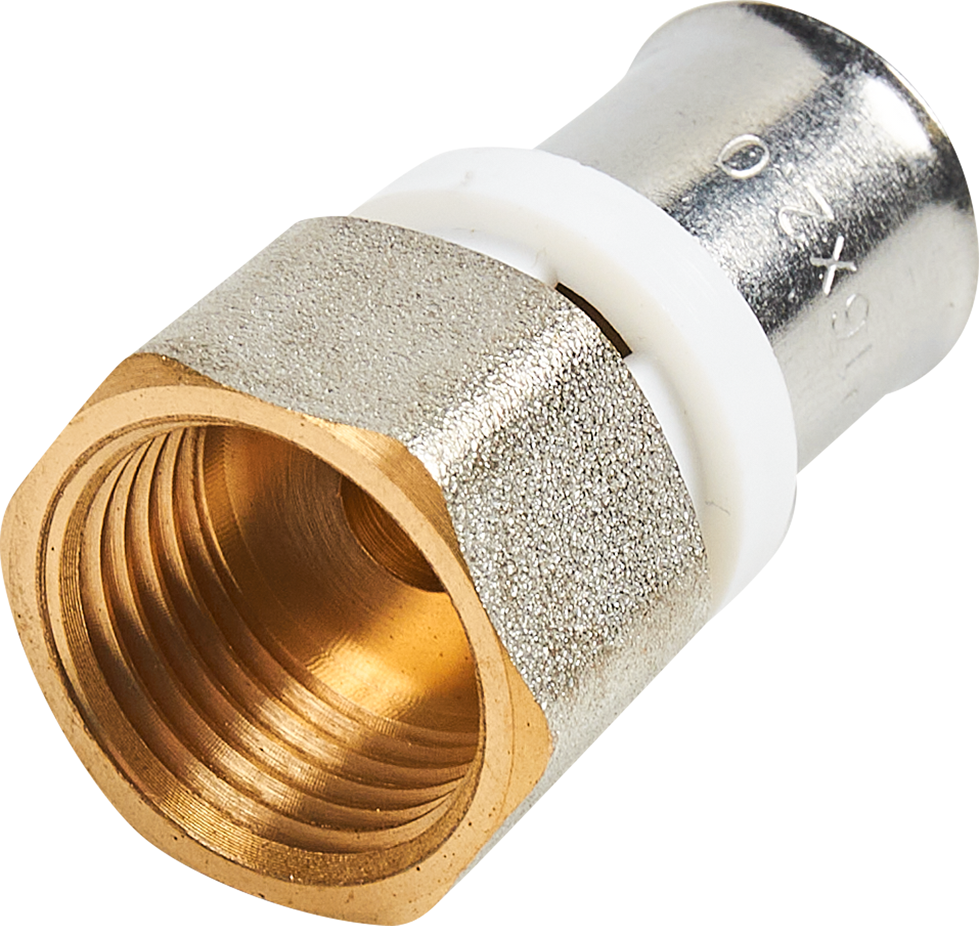 Изображение товара Муфта комбинированная Aquasfera 1/2"x16 мм ВР латунь