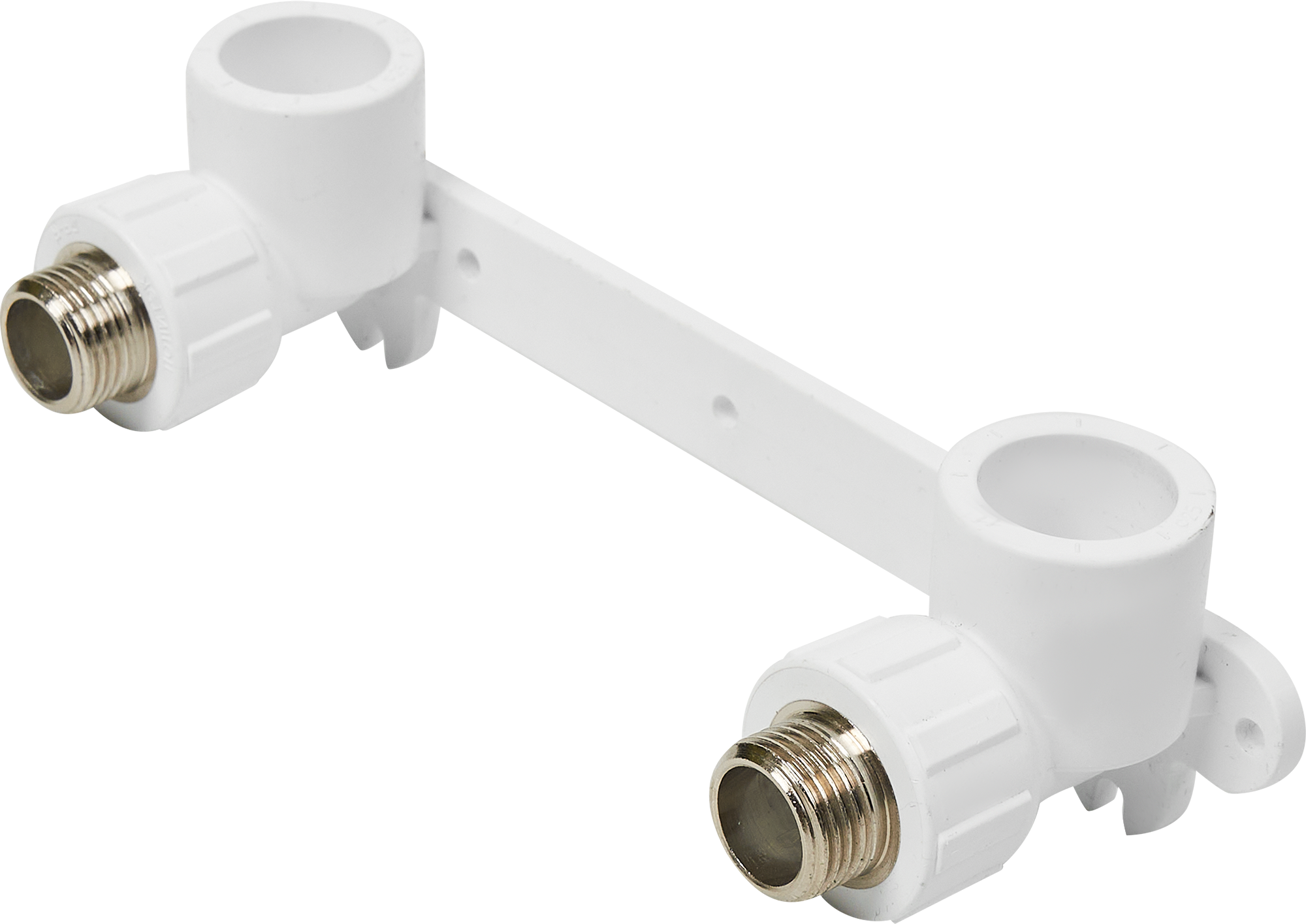 Изображение товара Угол комбинированный 90° Политэк 1/2" x 25 мм для водоснабжения