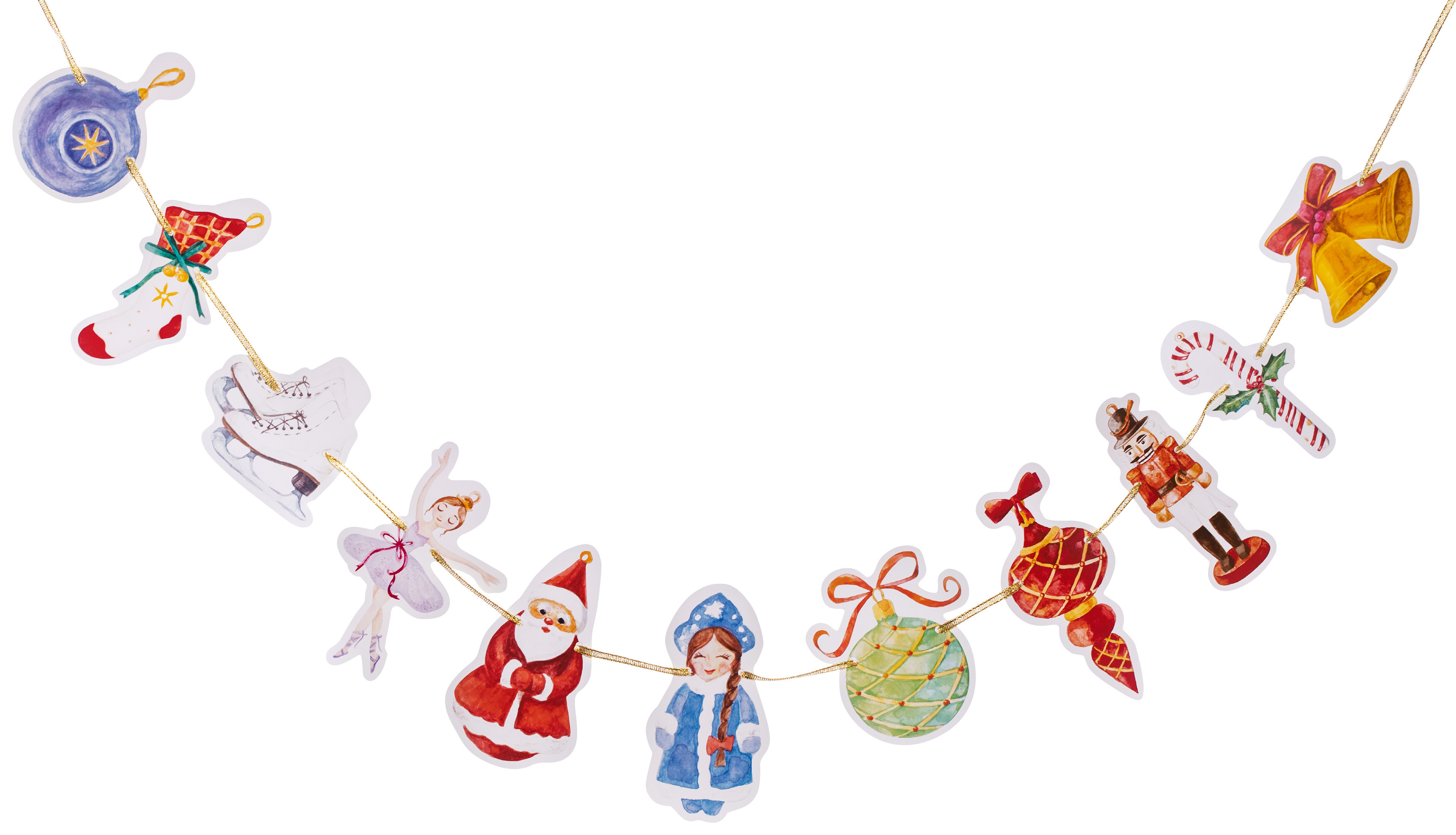 Изображение товара Гирлянда Ностальгия 200 см цвет разноцветный