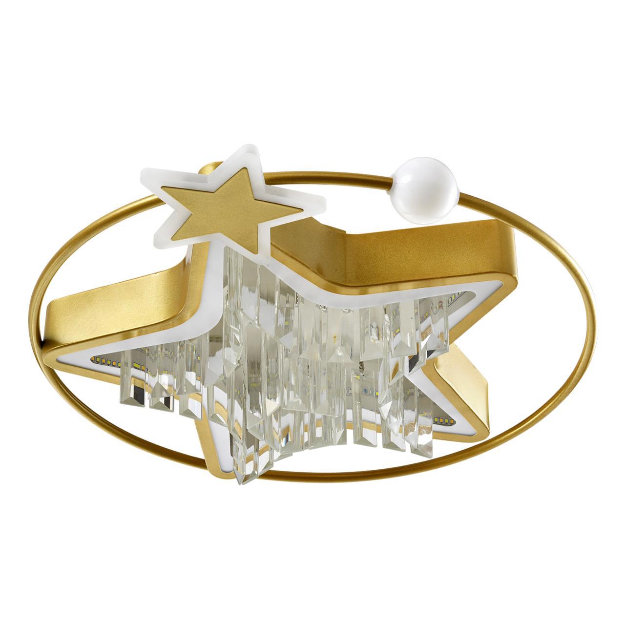 Изображение товара Светильник настенно-потолочный LED4U L8025-450 GD 3 м² нейтральный белый свет цвет золото