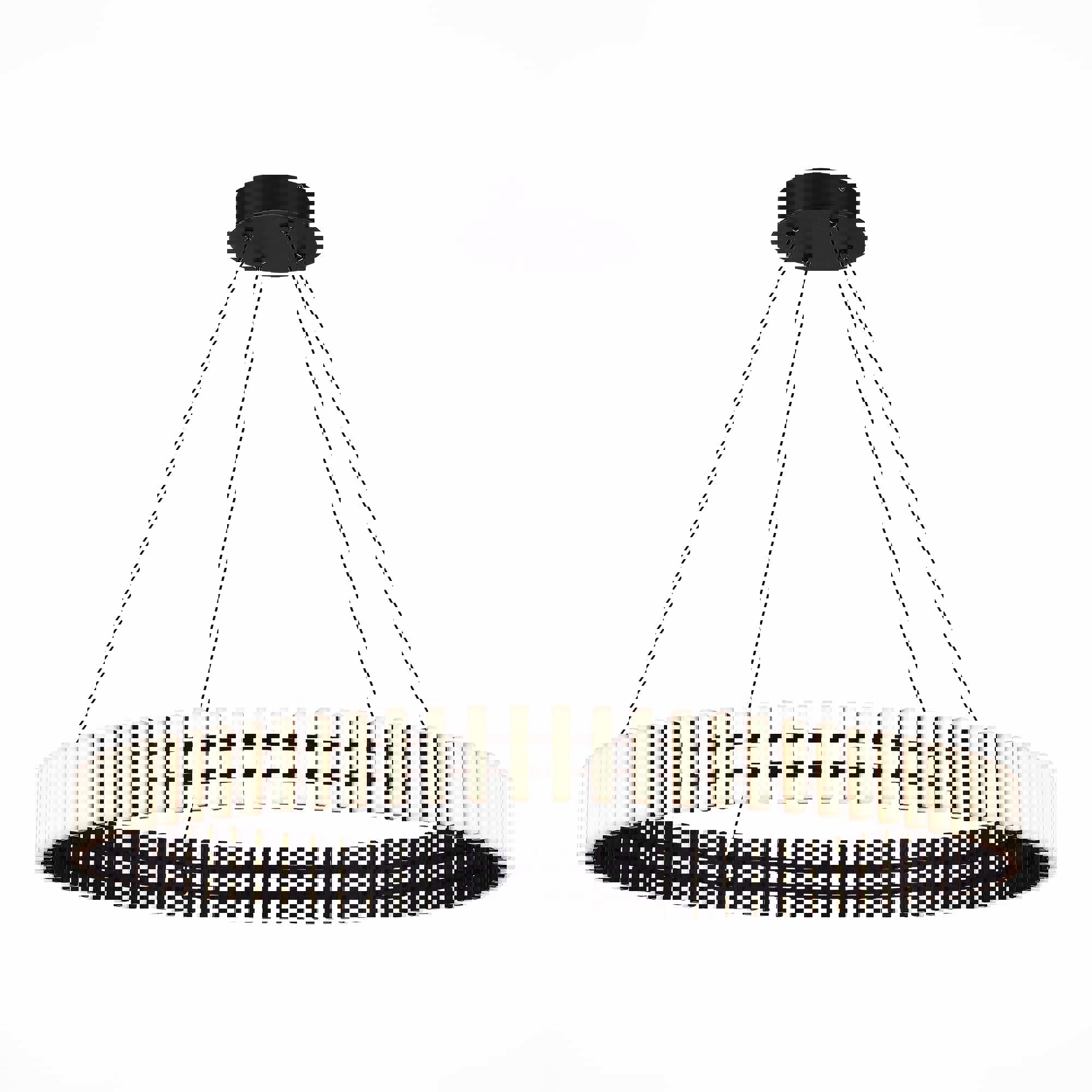 Изображение товара Люстра подвесная светодиодная ESTENSE черный/белый 40W 3000K