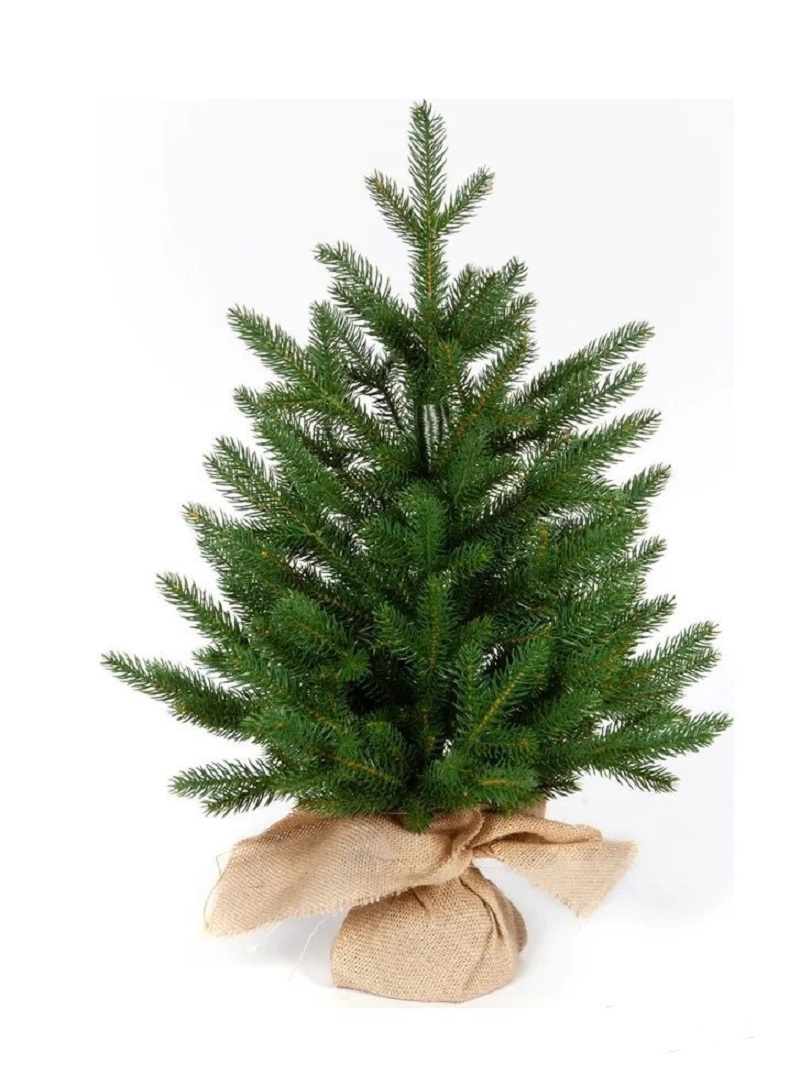 Изображение товара Ель новогодняя искусственная Crystal Trees Персея 90 см с пушистыми ветками