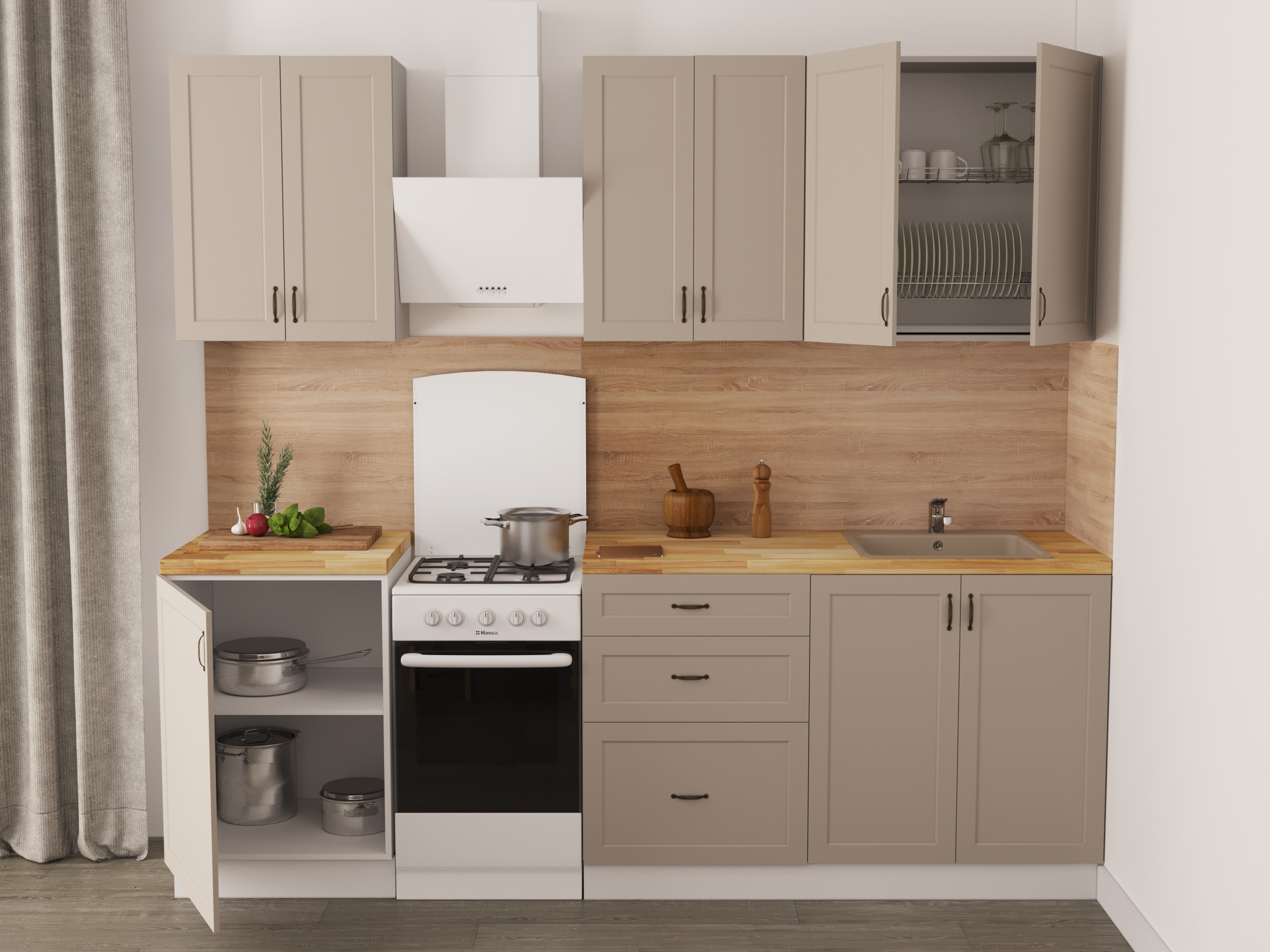 Вытяжка наклонная Kitll KCH 5102 50 см цвет белый - 13