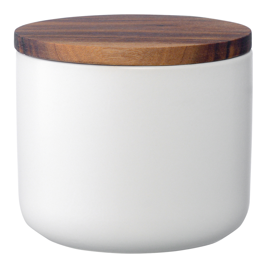 Изображение товара Банка для сыпучих продуктов Smart Solutions 0.35 л белая