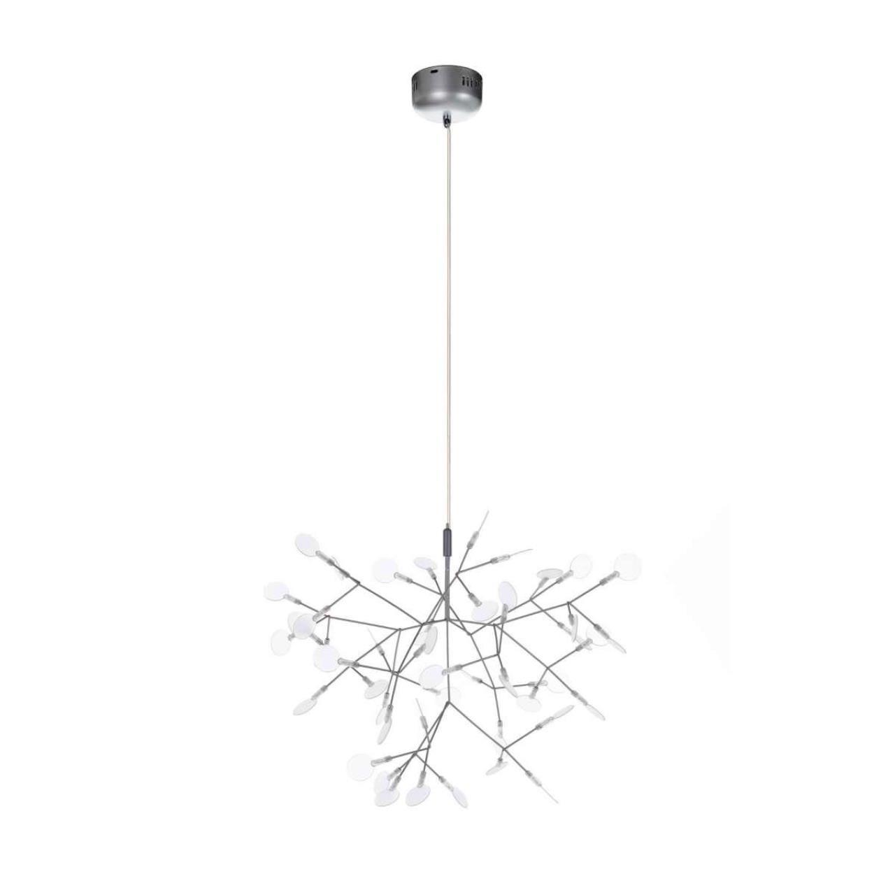 Изображение товара Подвесной светодиодный светильник LOFT IT Heracleum 9022-45S 7 м² белый серебристый