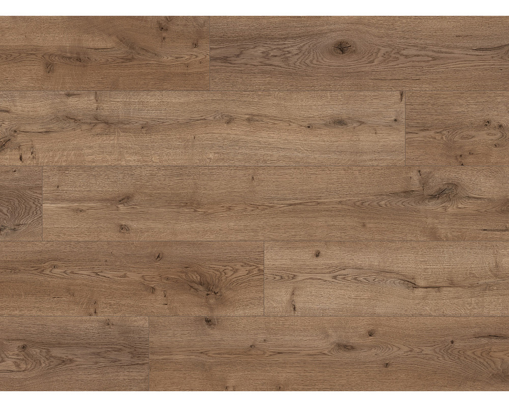 Изображение товара Ламинат Woodstyle Solid Дуб Арно Коричневый 33 класс 12 мм фаска 4 стороны влагостойкий Россия