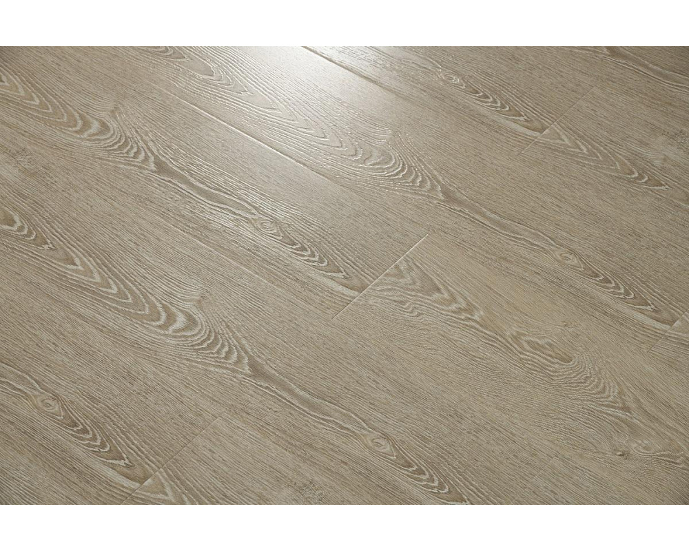 Изображение товара Ламинат Woodstyle Дуб Лейте Бежевый 34 класс 12.3 мм фаски 4 стороны влагостойкий