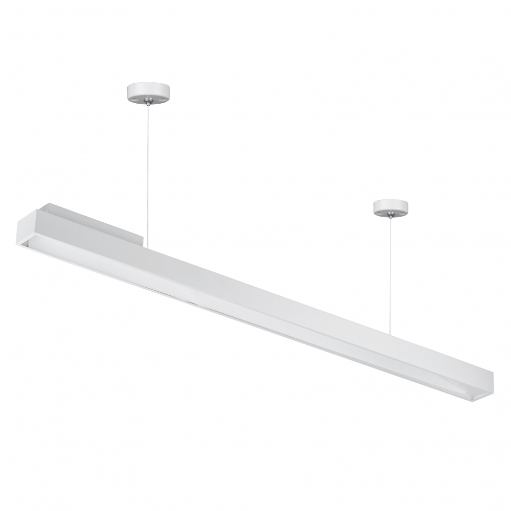 Изображение товара Светильник подвесной светодиодный Geometria 8 м² белый современный дизайн