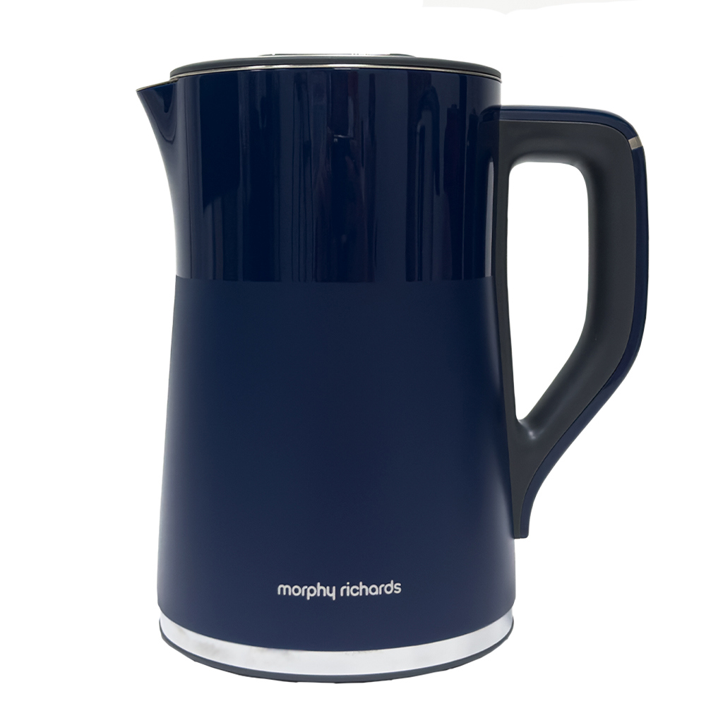 Изображение товара Электрический чайник Morphy Richards MR6070B 1.5 л сталь синий с цифровым дисплеем
