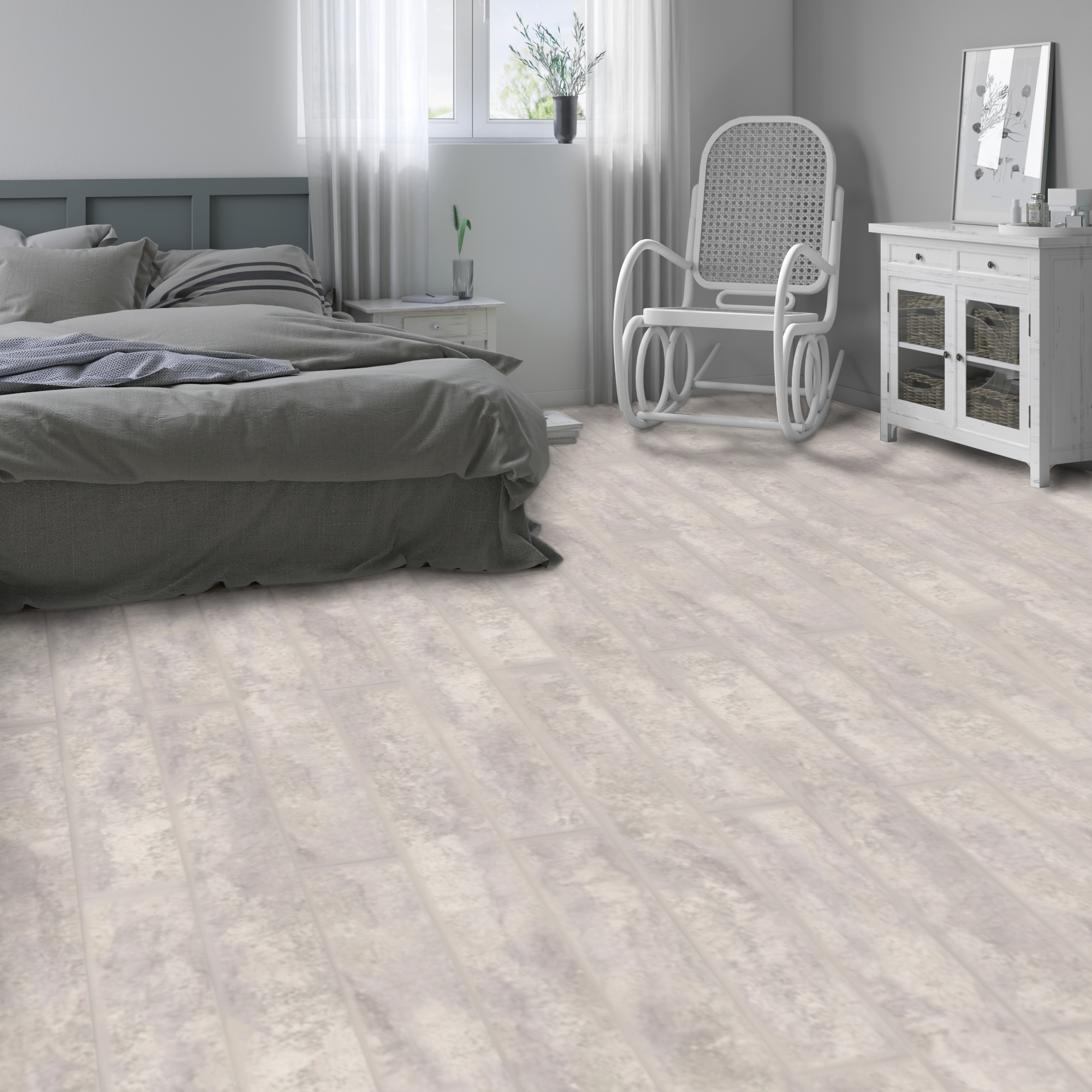 Изображение товара Ламинат Цемент 33 класс толщина 8 мм 2.22 м²