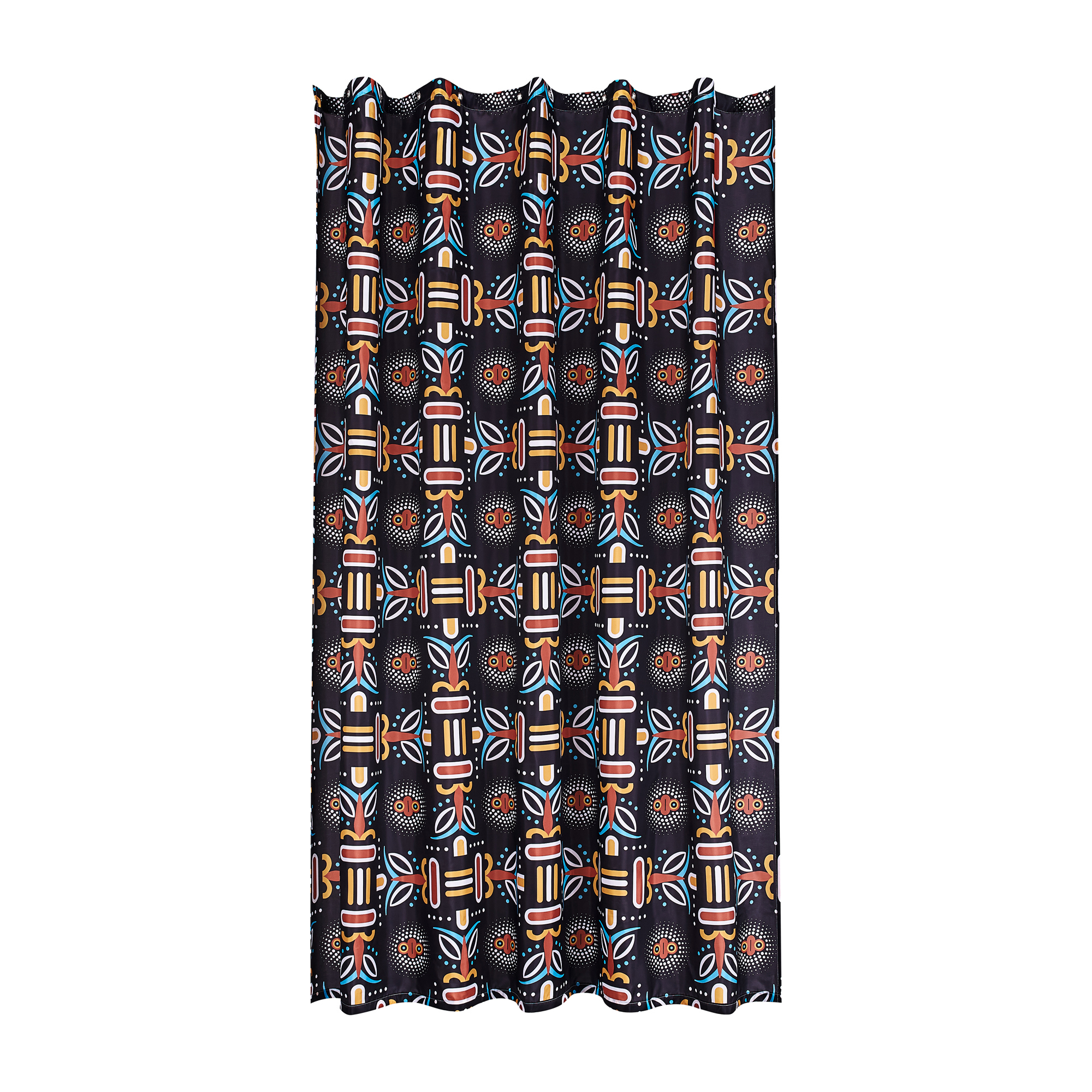 Изображение товара Штора для ванной Moroshka Bantu 180x200 см полиэстер цвет разноцветный