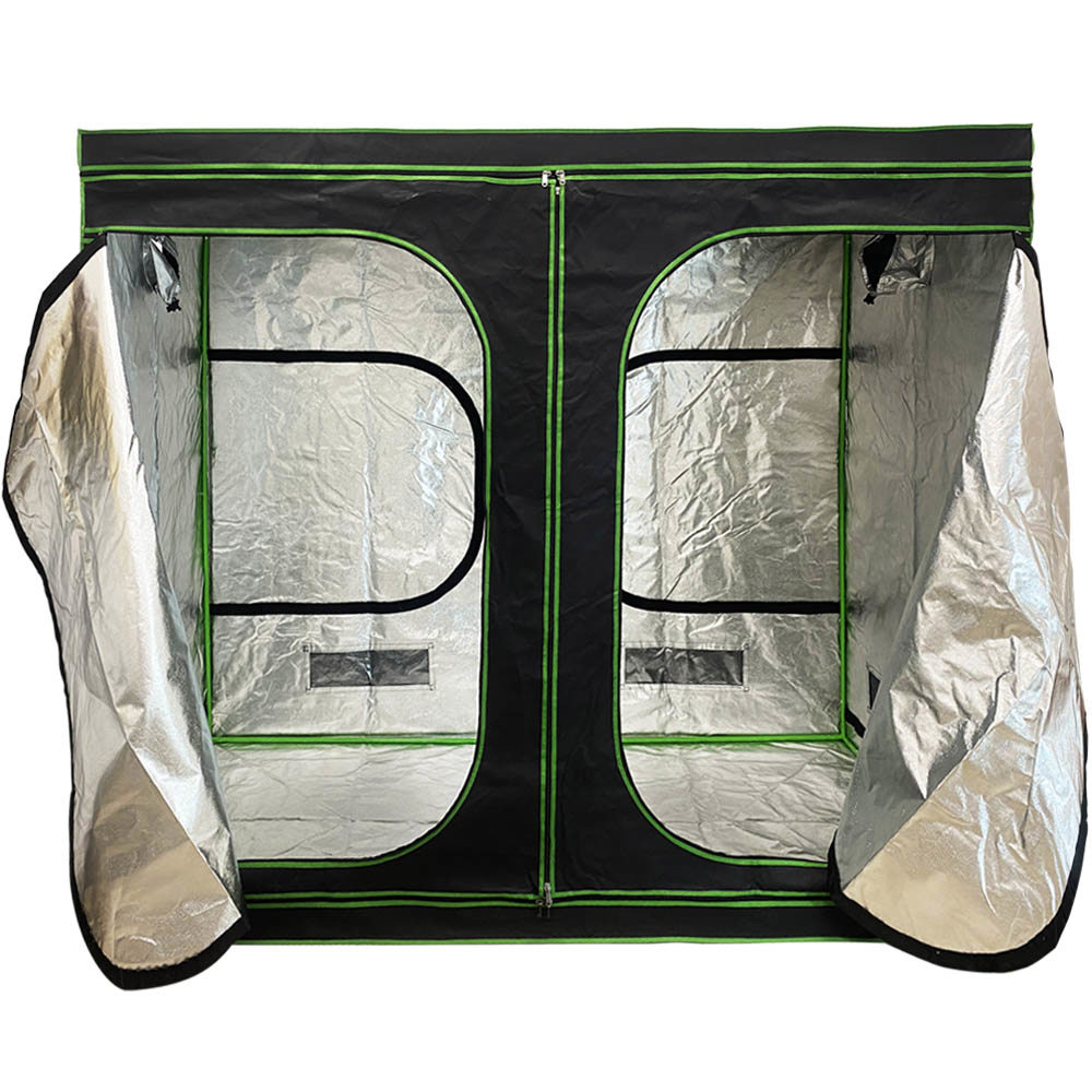 Изображение товара Гроубокс Hulk 120x240x200 см — домашняя теплица, 2 окна, 16 мм каркас