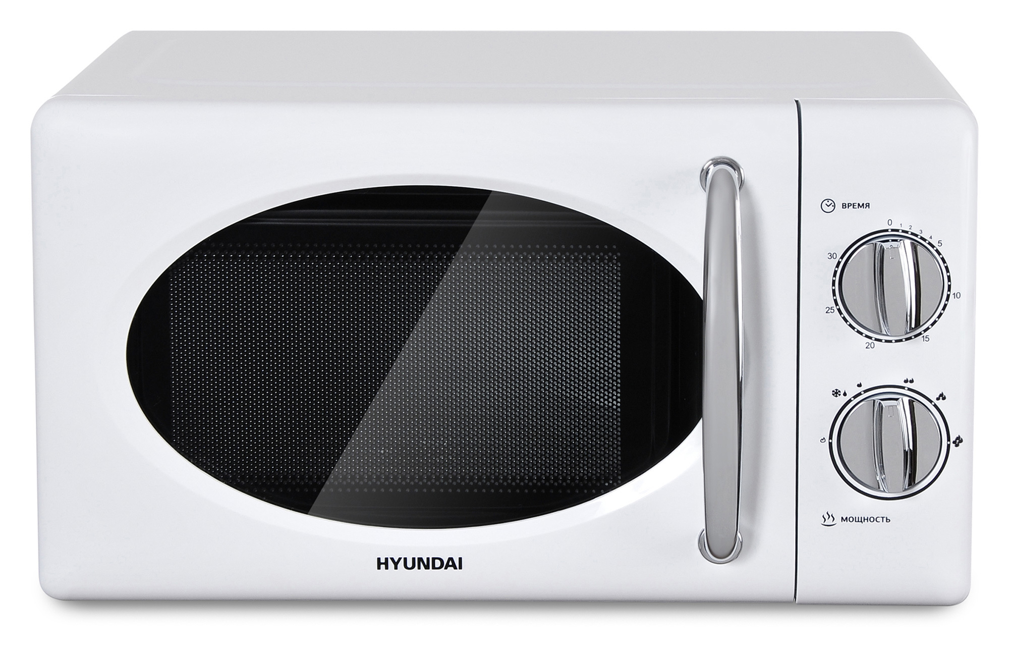 Изображение товара Микроволновая печь Hyundai HYM-M2006 20 л с механическим управлением