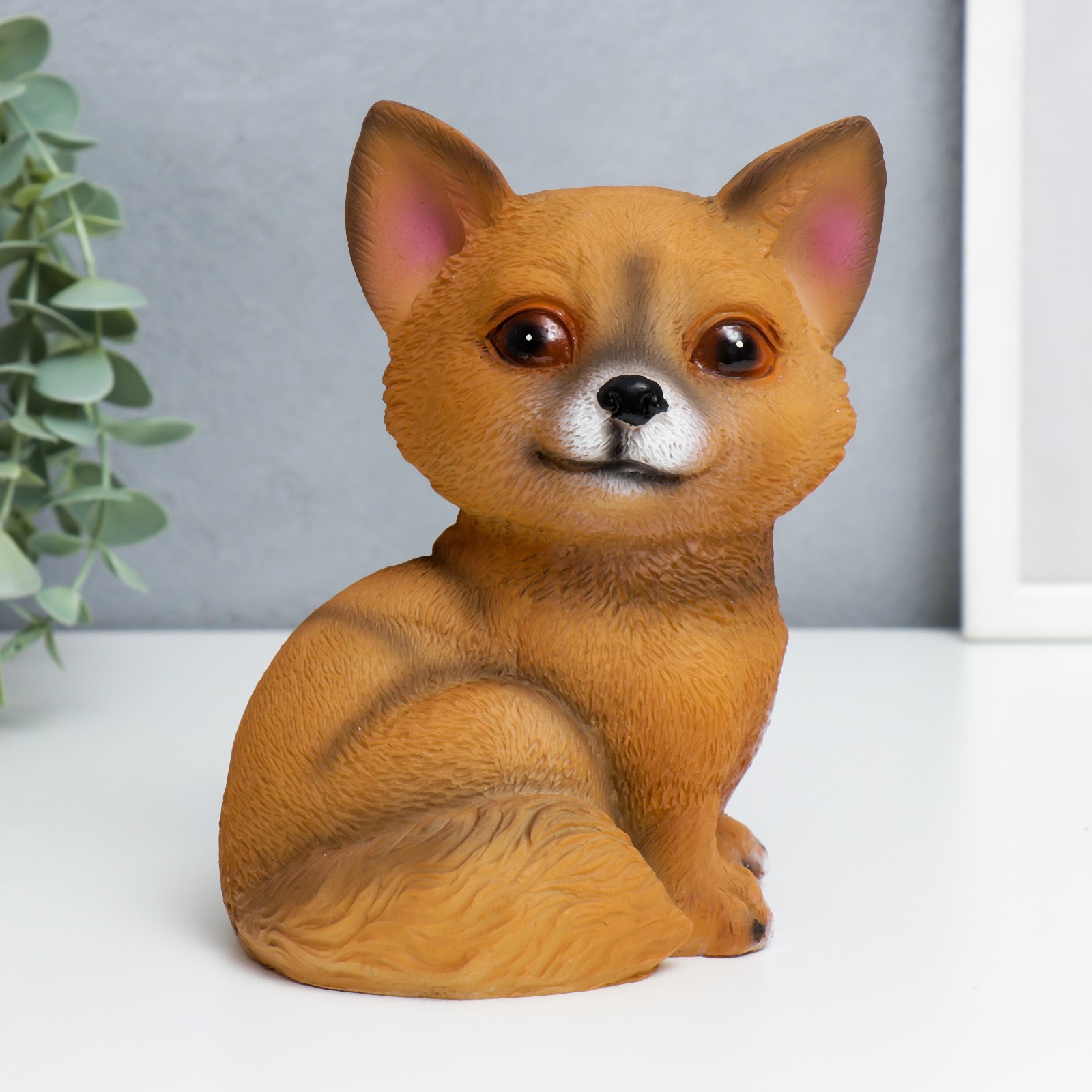 Изображение товара Рыжий лисёнок с подсветкой, 17x13,5 см, SIMLAND