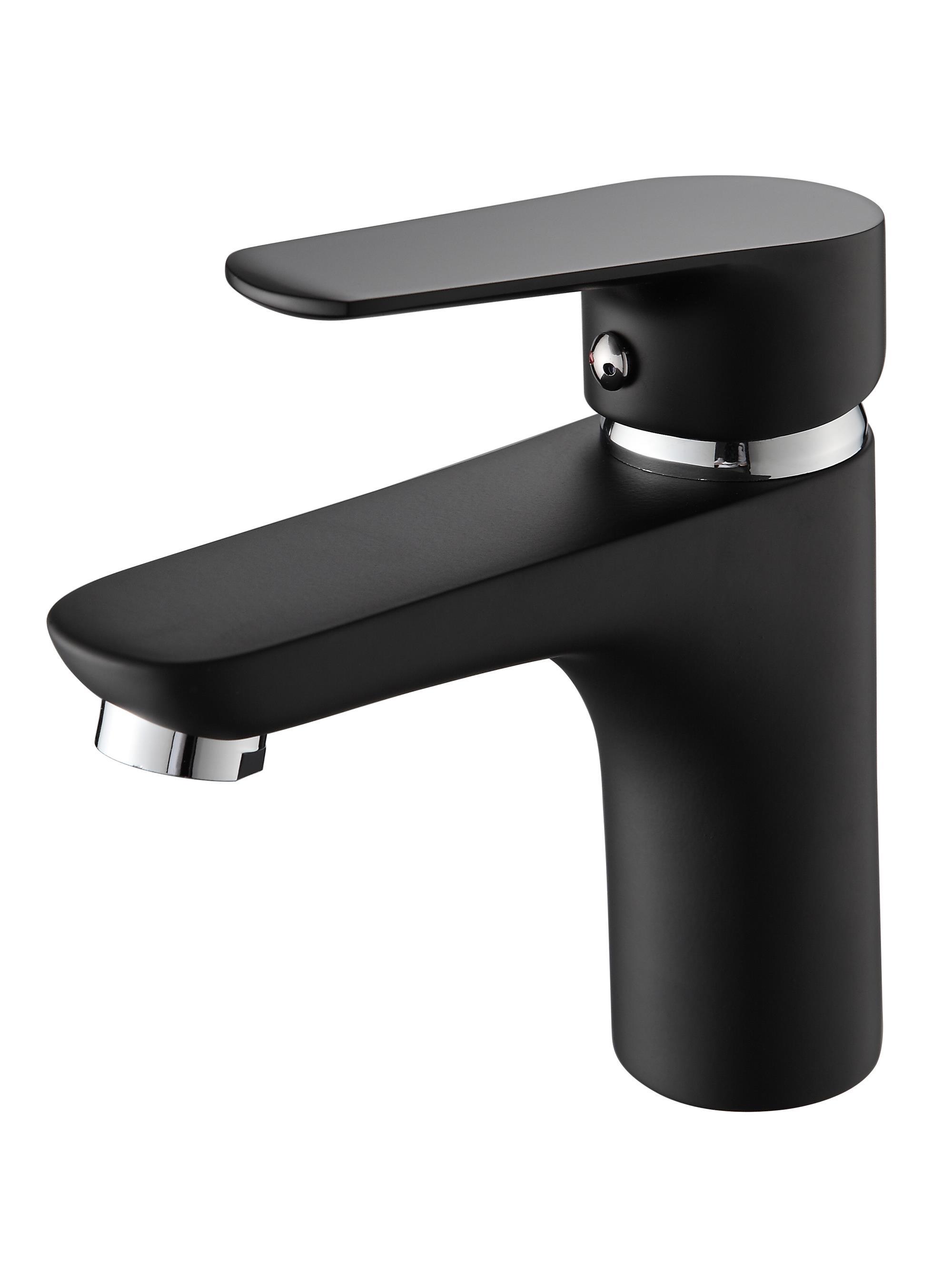 Изображение товара Смеситель для раковины Ammore A1003-A однорычажный цвет черный