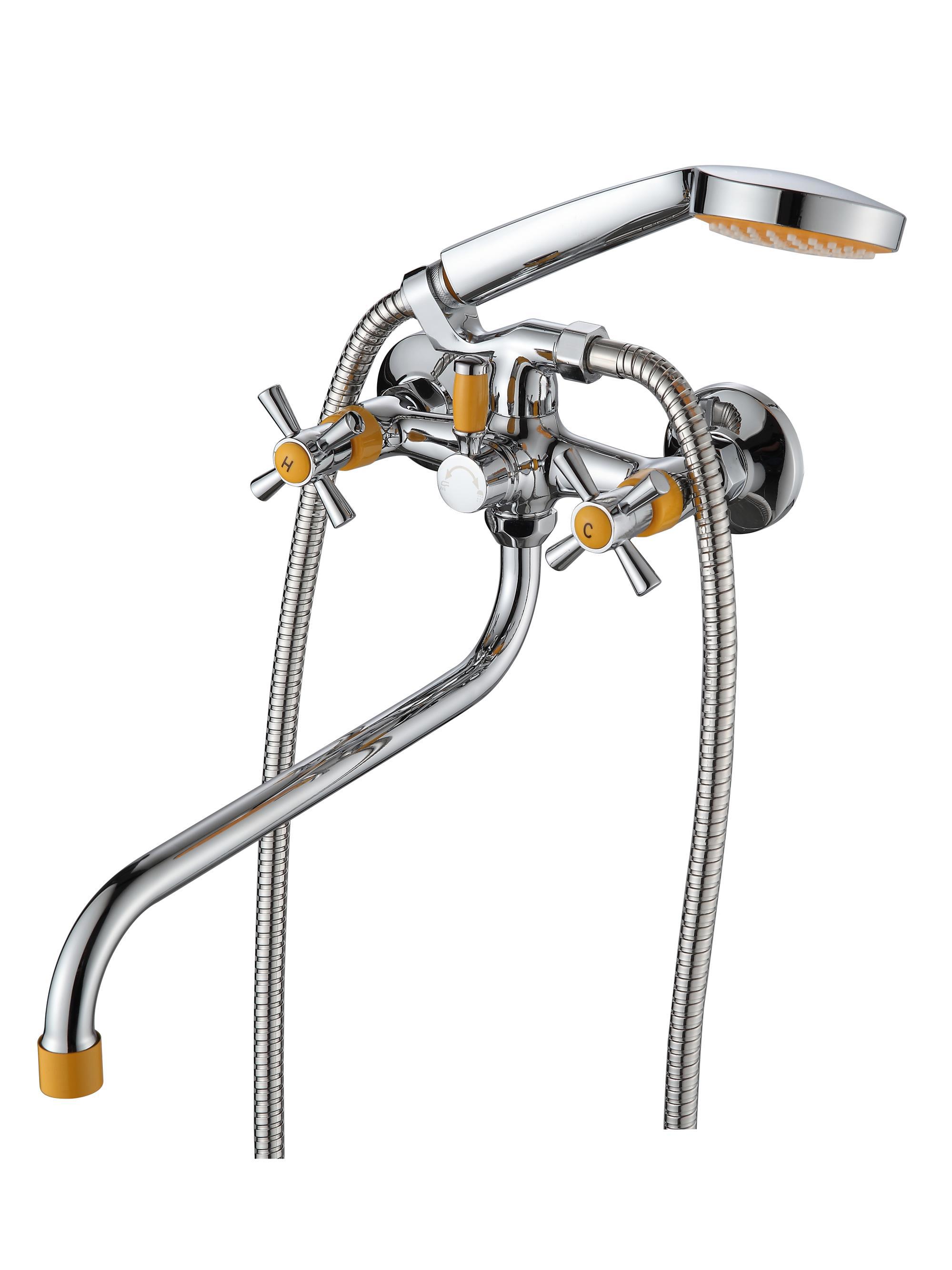 Изображение товара Смеситель Ammore A4782-7 с душем, однорычажный, хром