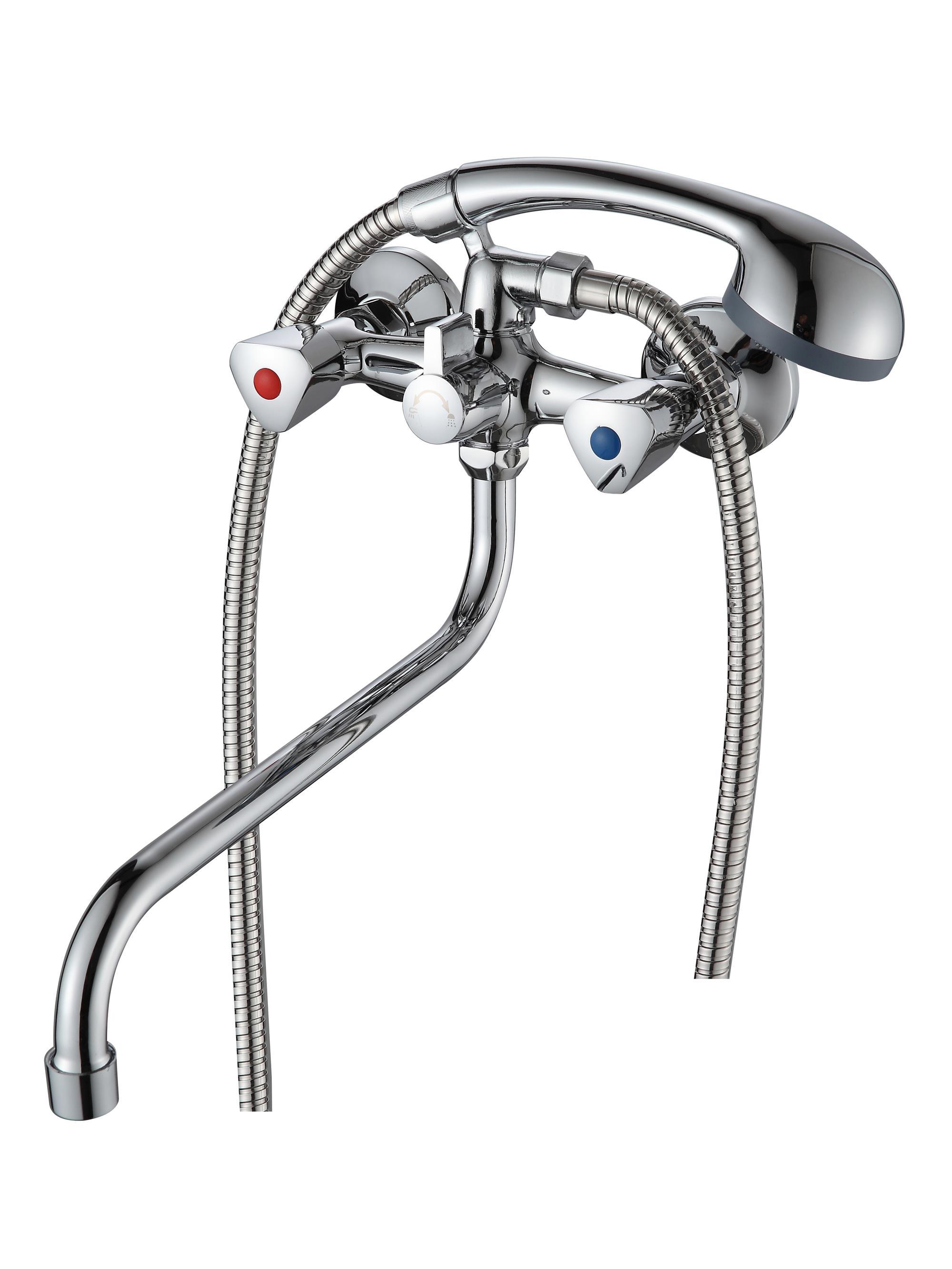 Изображение товара Смеситель Ammore A4684 для ванны и душа с хромовым покрытием