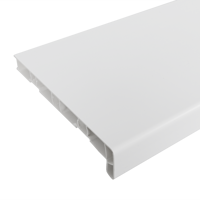 Изображение товара Подоконник ПВХ 1000x100 мм цвет белый