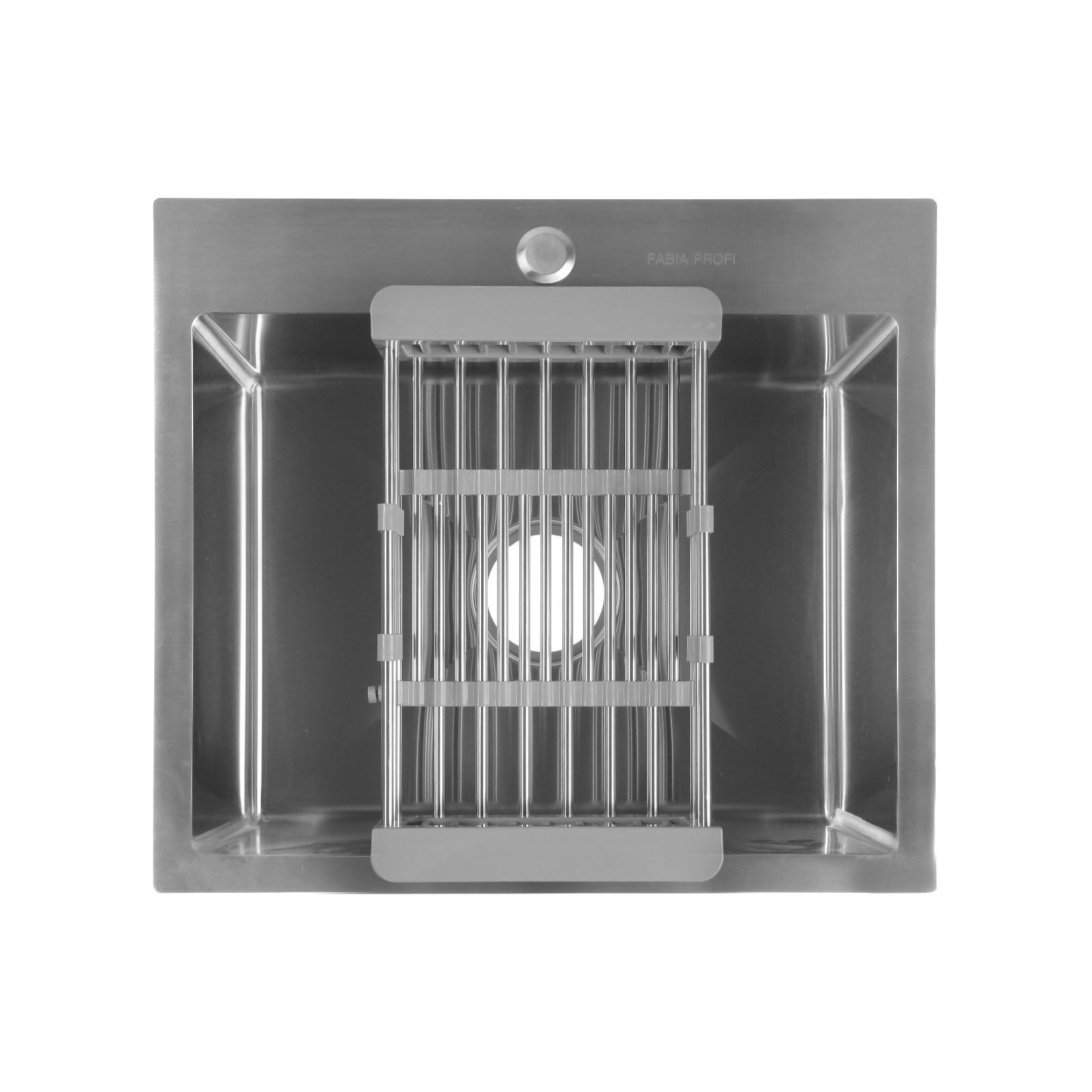 Изображение товара Врезная кухонная мойка Fabia Profi 50x45 см нержавеющая сталь