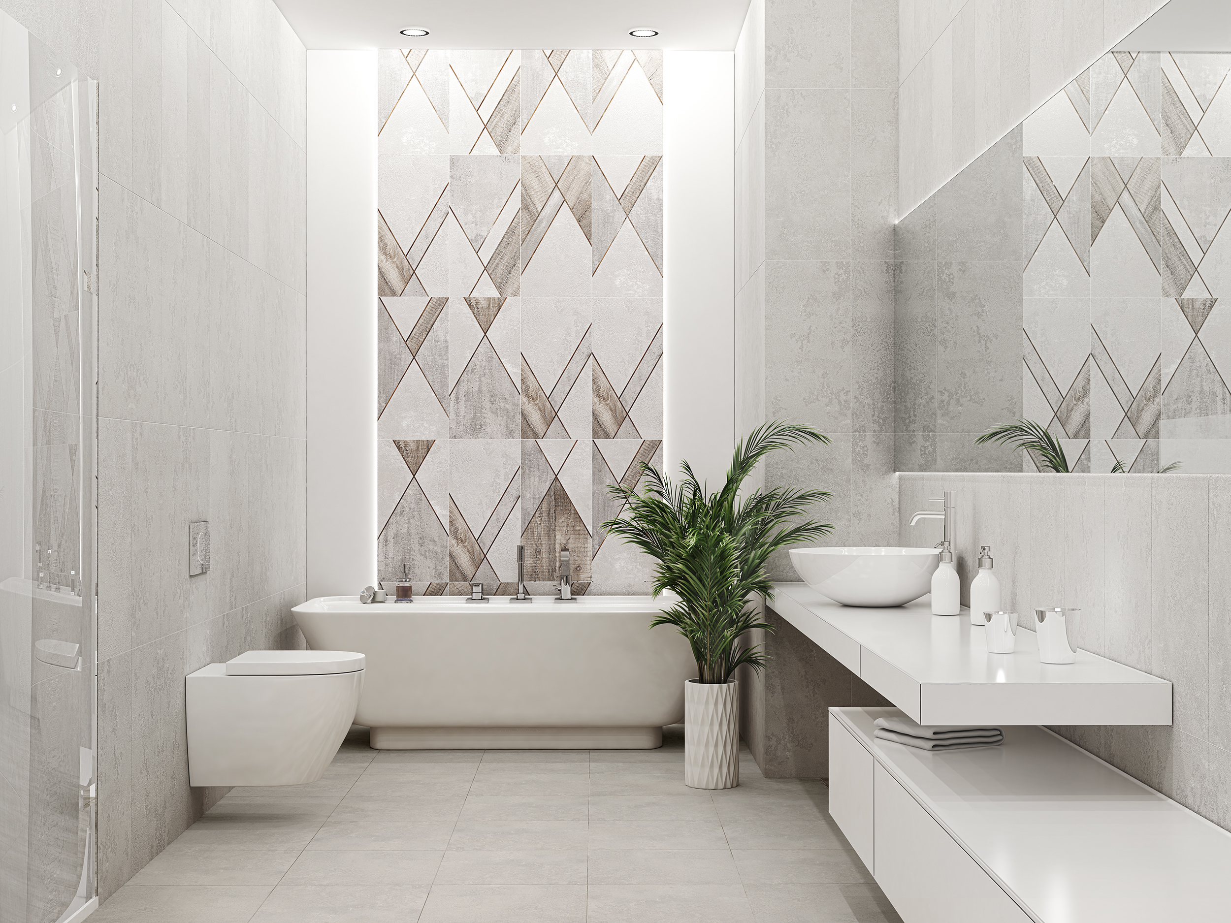 Изображение товара Плитка напольная Azori Global 420x420 серая 1.23м2, цена за упаковку