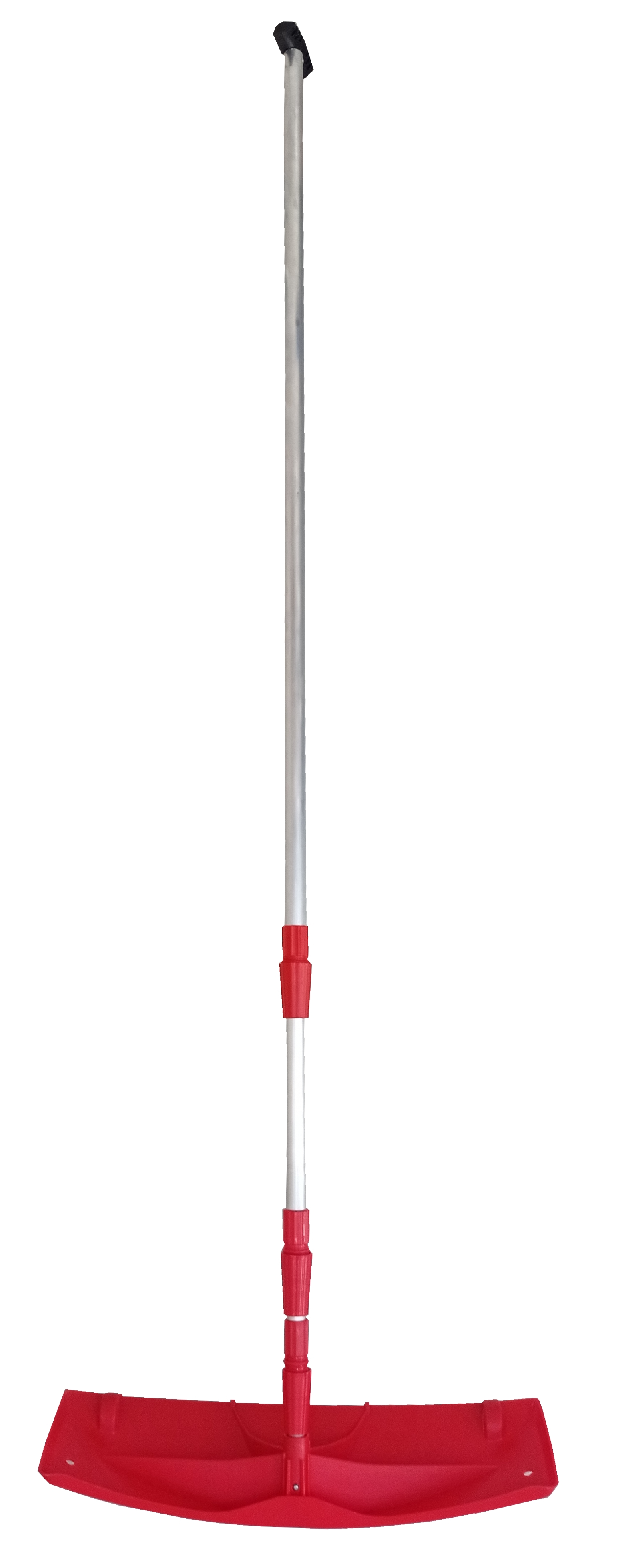 Изображение товара Скребок для снега и льда с телескопической ручкой 61 см пластик красный