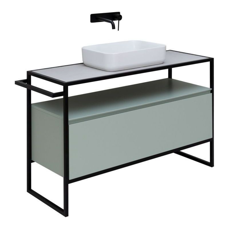Изображение товара Тумба под раковину Allen Brau Priority 120 см с металлическим каркасом в стиле Лофт