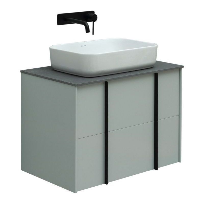 Изображение товара Тумба под раковину Allen Brau Reality 70 см с ящиками и пеналами