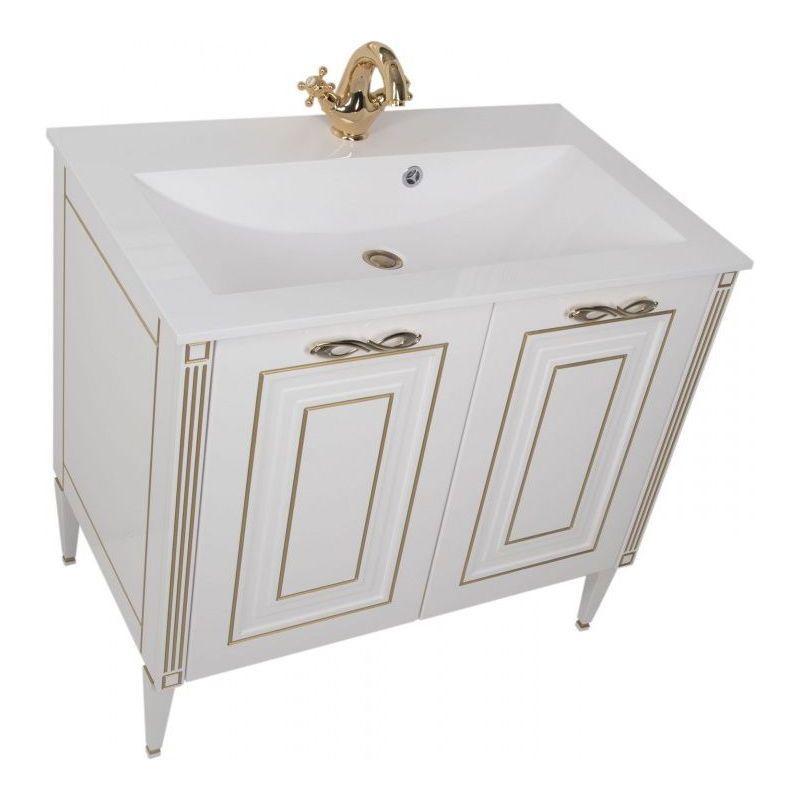 Изображение товара Тумба под раковину напольная Aquanet 00186116 88см цвет белый