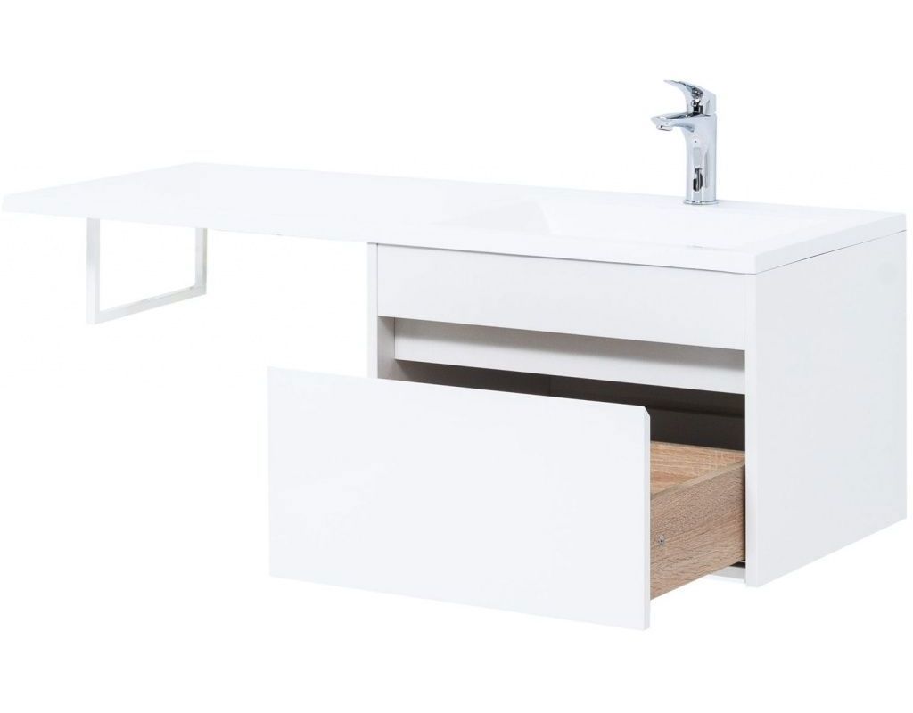 Изображение товара Подвесная тумба для раковины Aquanet Токио 58 см белый глянец