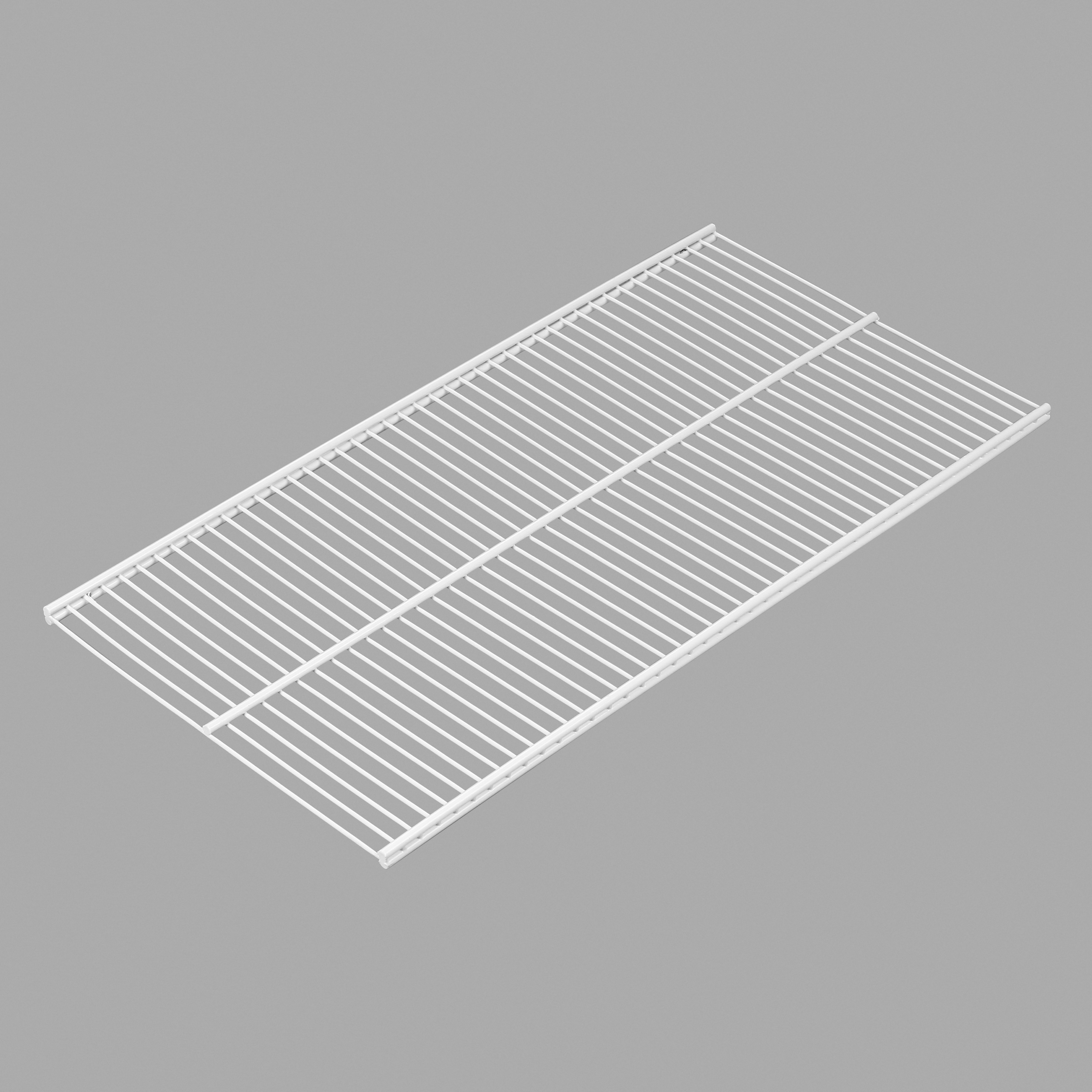 Изображение товара Полка для металлического стеллажа Volazzi Home 90.30x0.30x30.60 см нагрузка до 25 кг сталь цвет белый