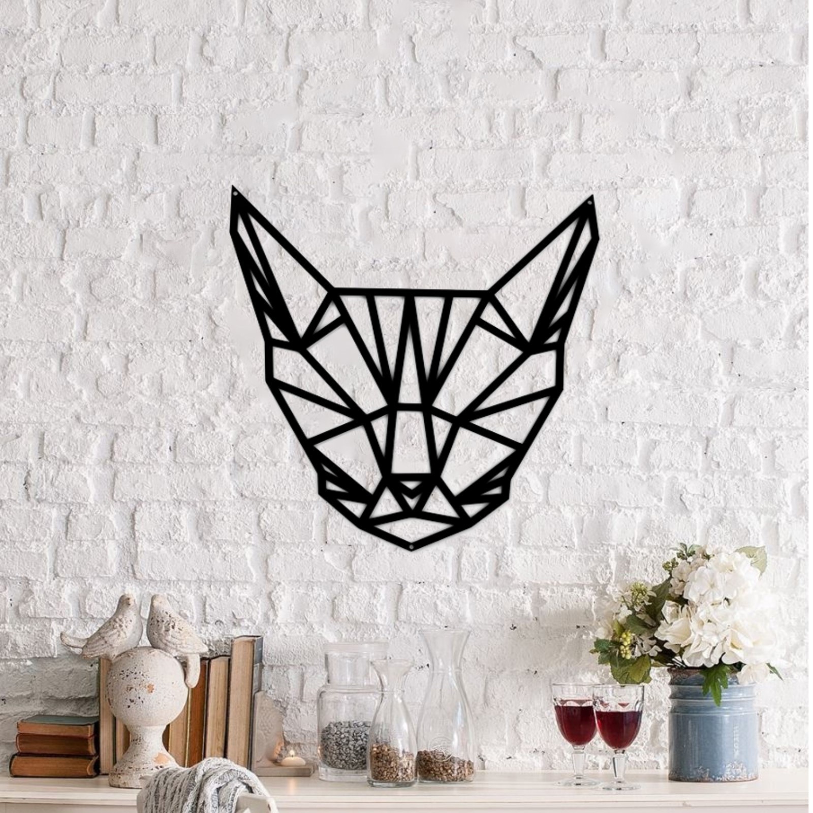 Изображение товара Панно металлическое "Сфинкс" 30x30 см