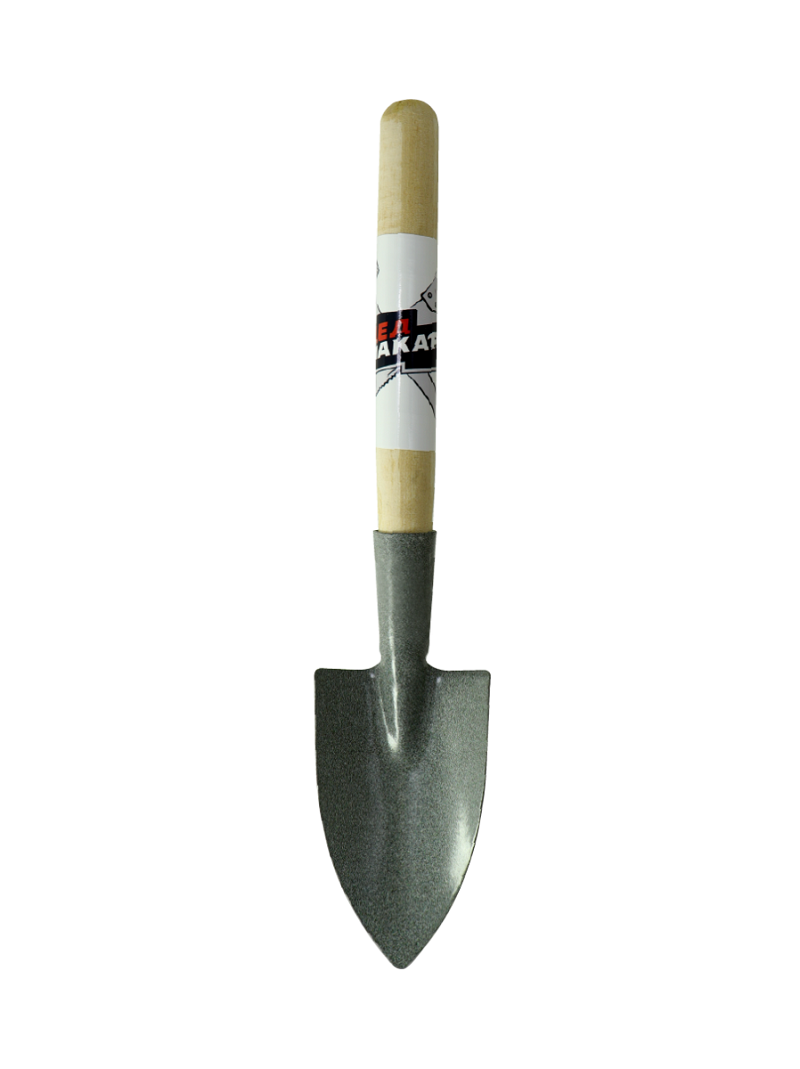 Изображение товара Совок посадочный малый Дед Макар ДМ64 из нержавеющей стали 6.5x33 см