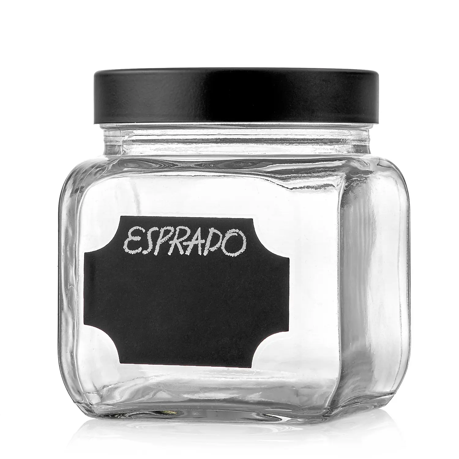 Банка для сыпучих продуктов Esprado Fresco 700 мл стекло цвет прозрачный - 1