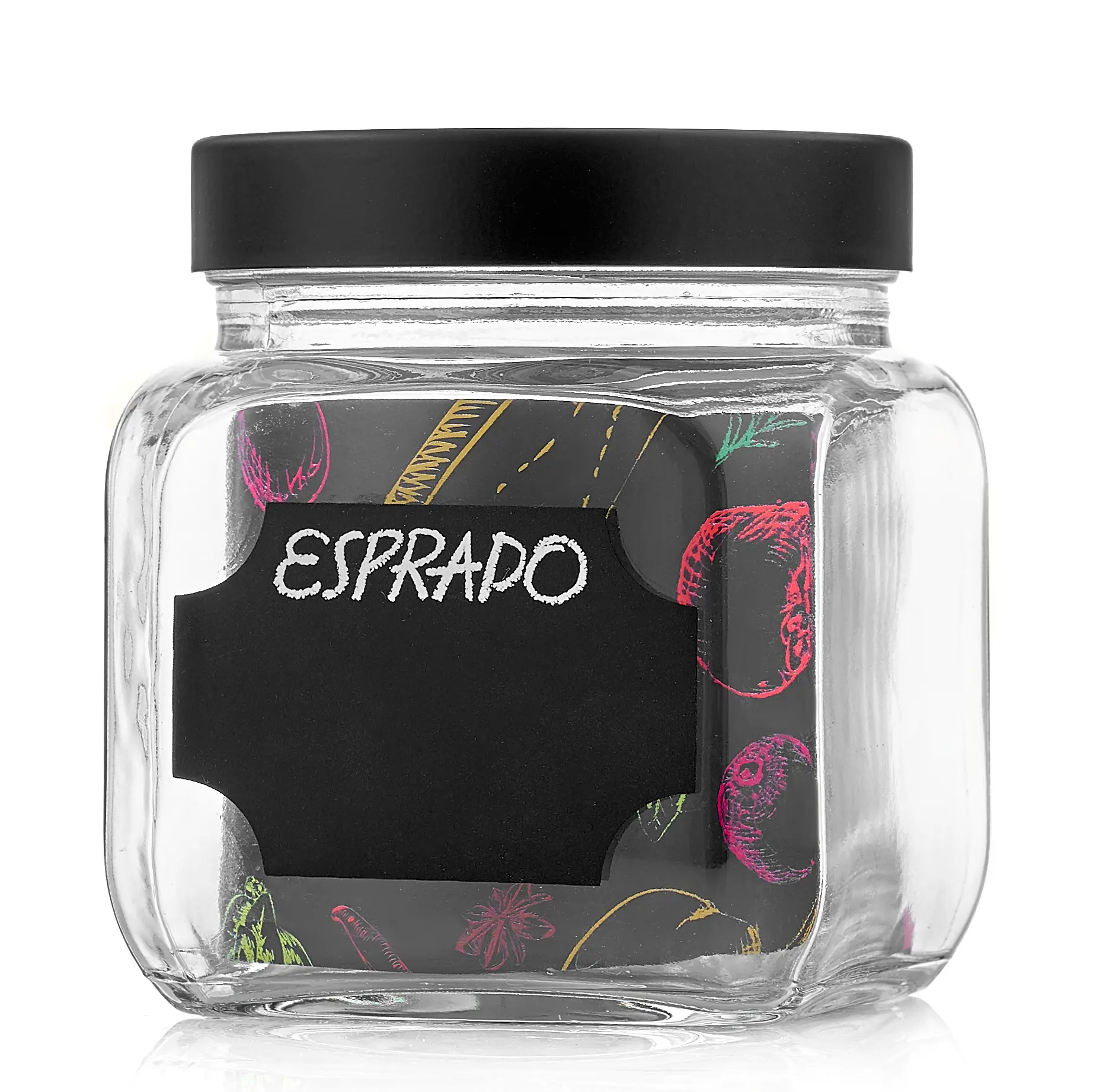 Банка для сыпучих продуктов Esprado Fresco 700 мл стекло цвет прозрачный - 2